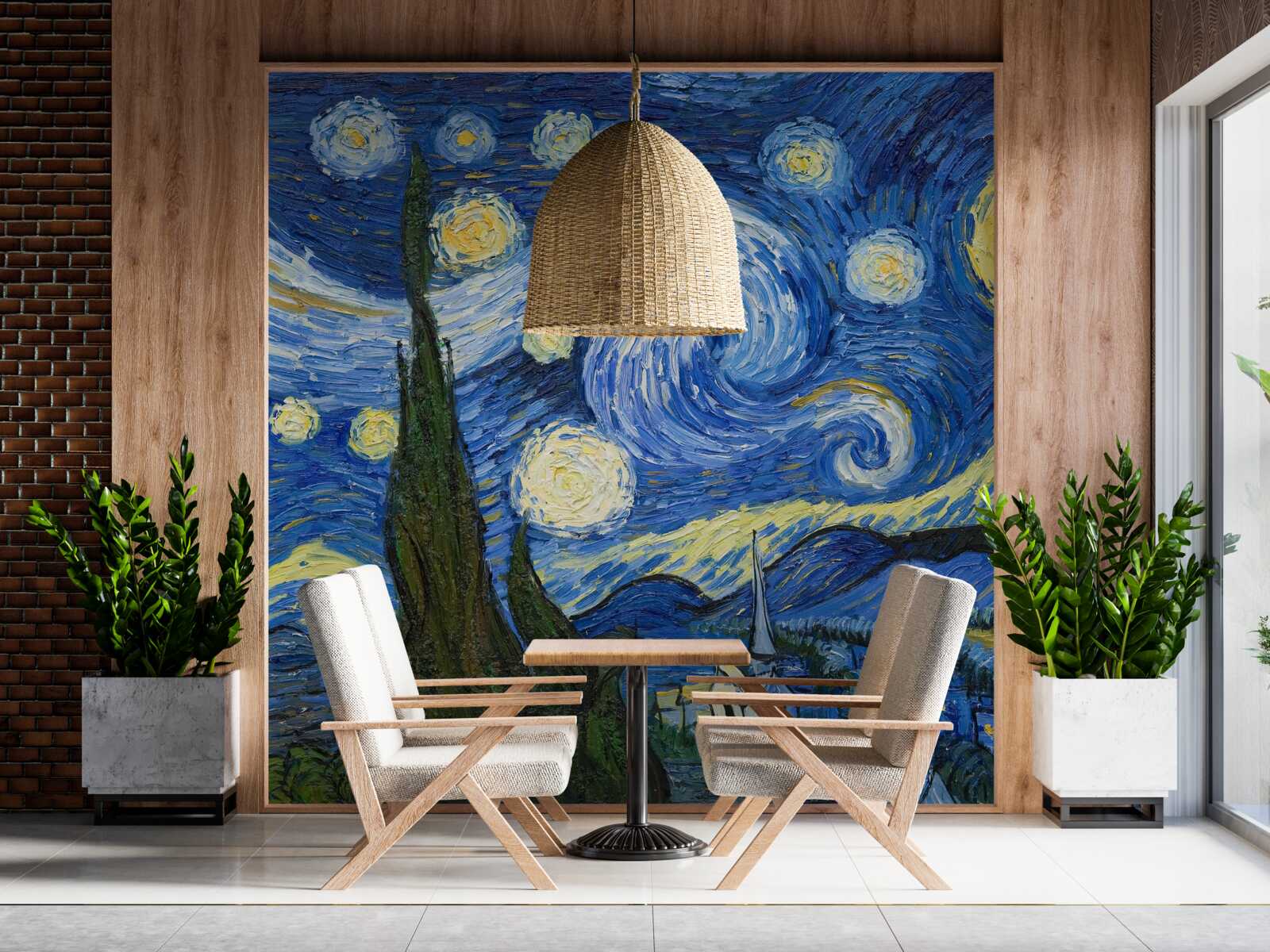 Fototapet pânză pictată de van gogh