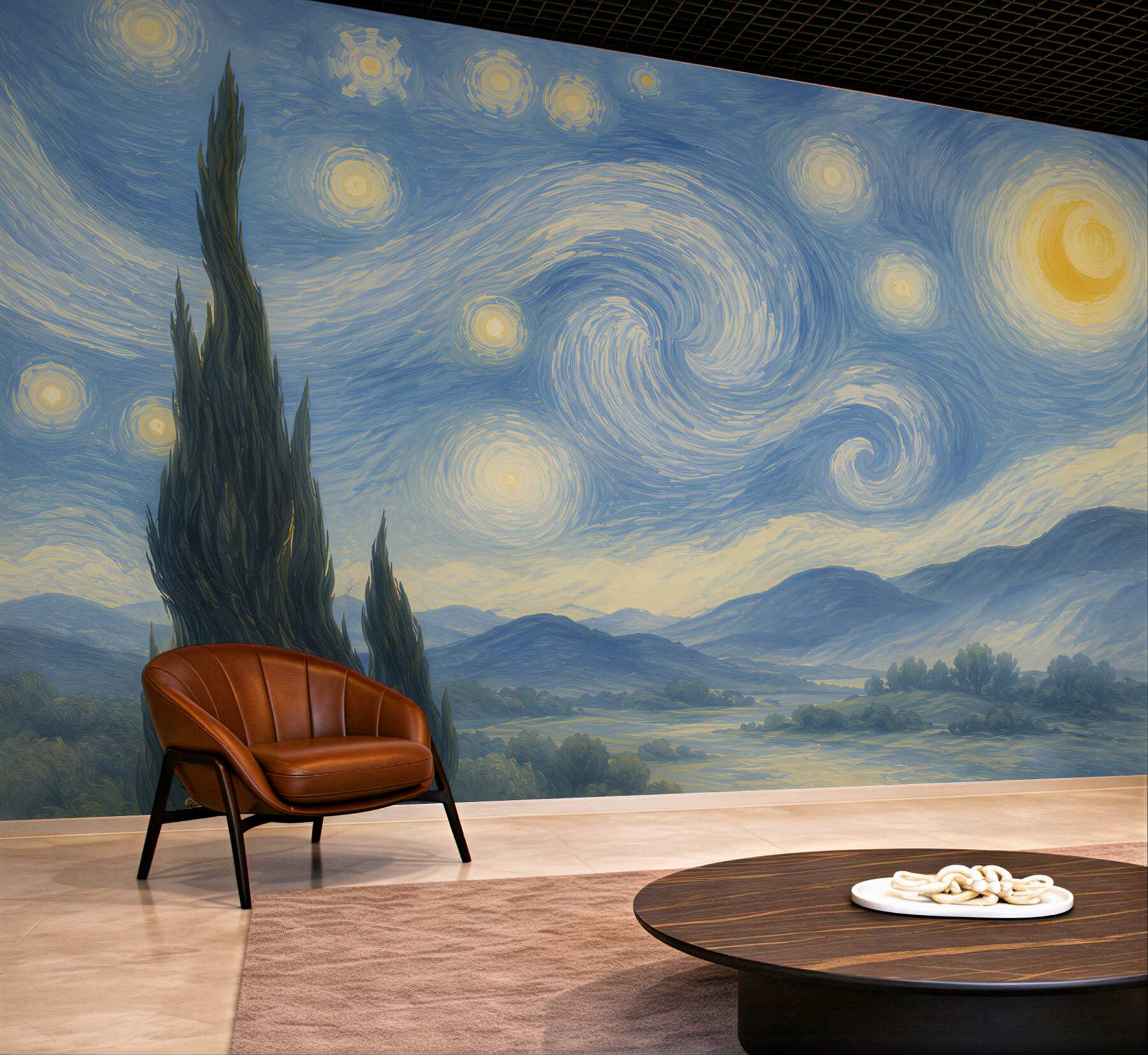 Fototapeta płótno namalowane przez van gogha