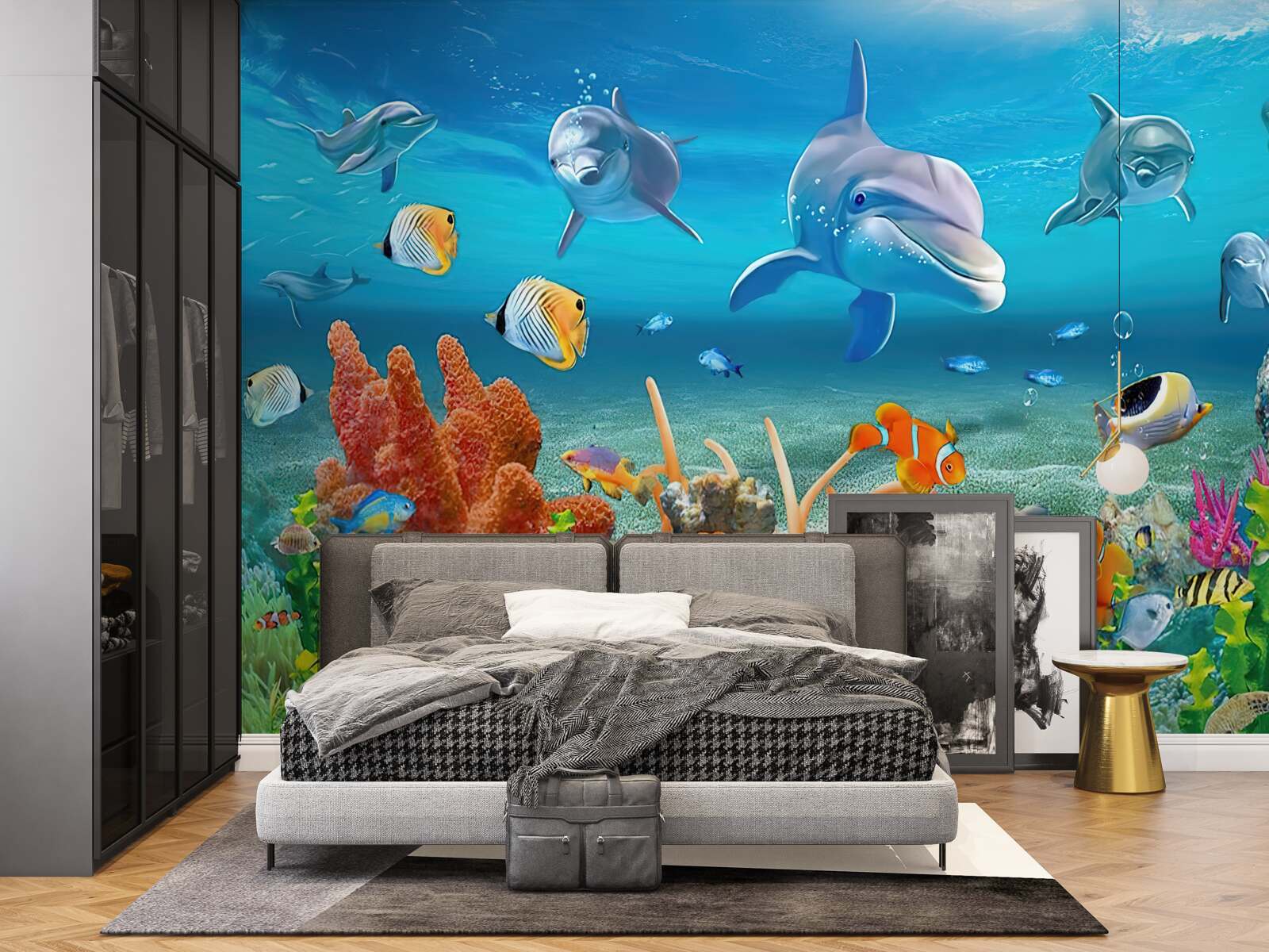 Fototapet frumos regat subacvatic