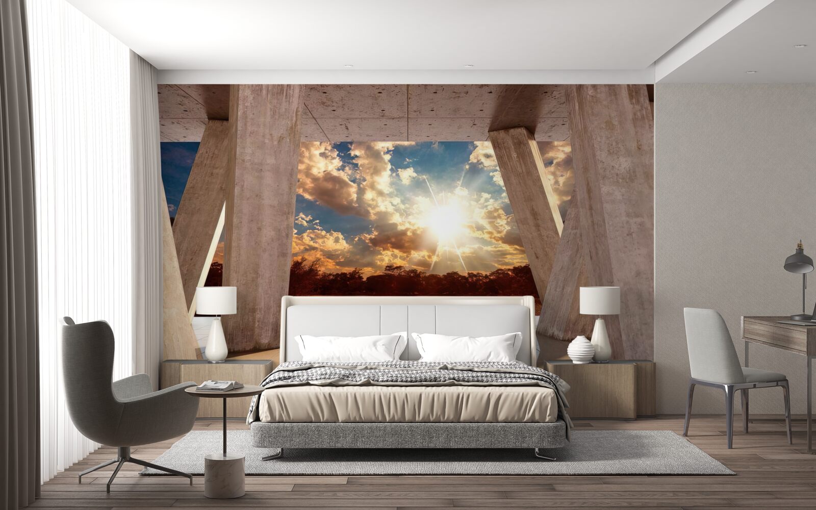 Fototapet componente mari de construcție