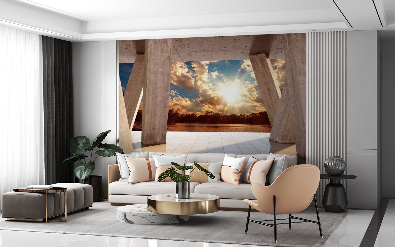 Fototapet componente mari de construcție