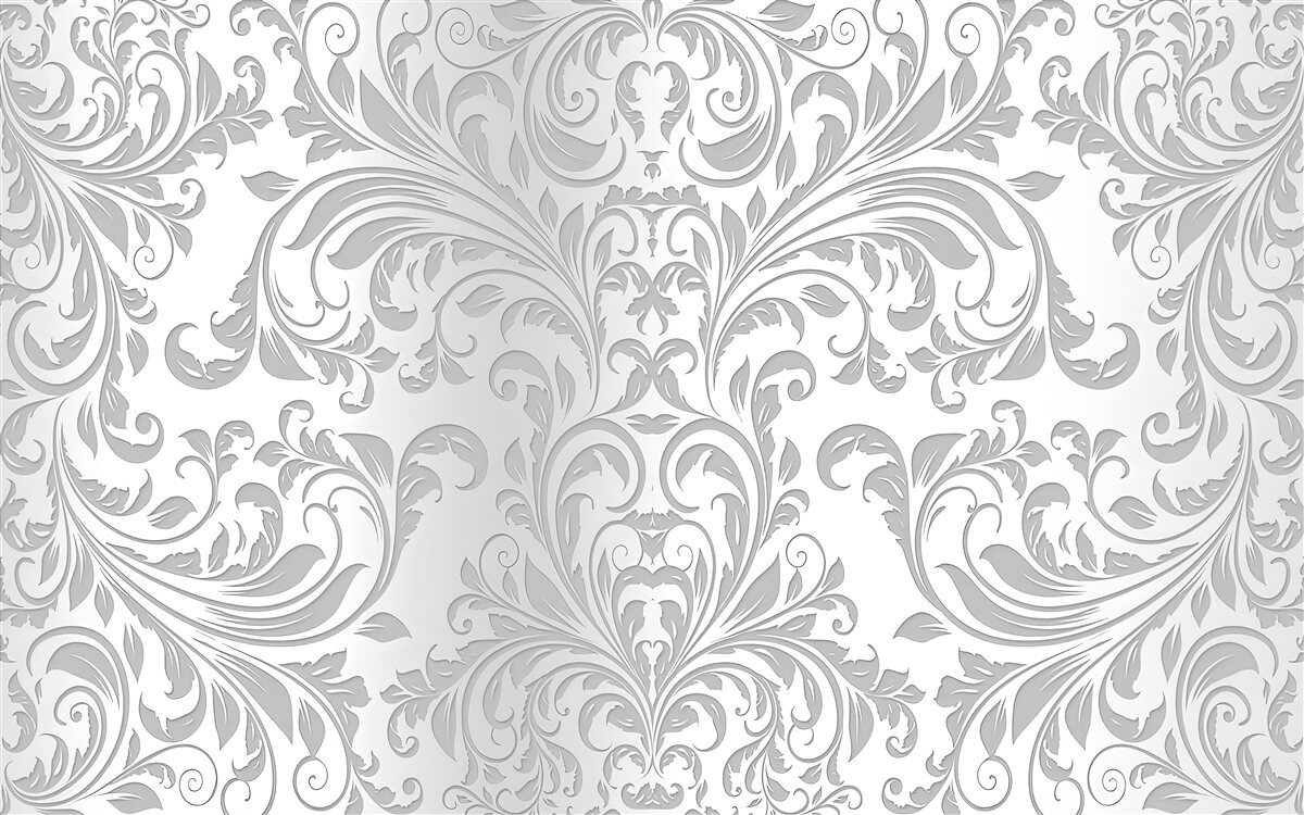 Fototapet tapet cu modele de vârtej gri