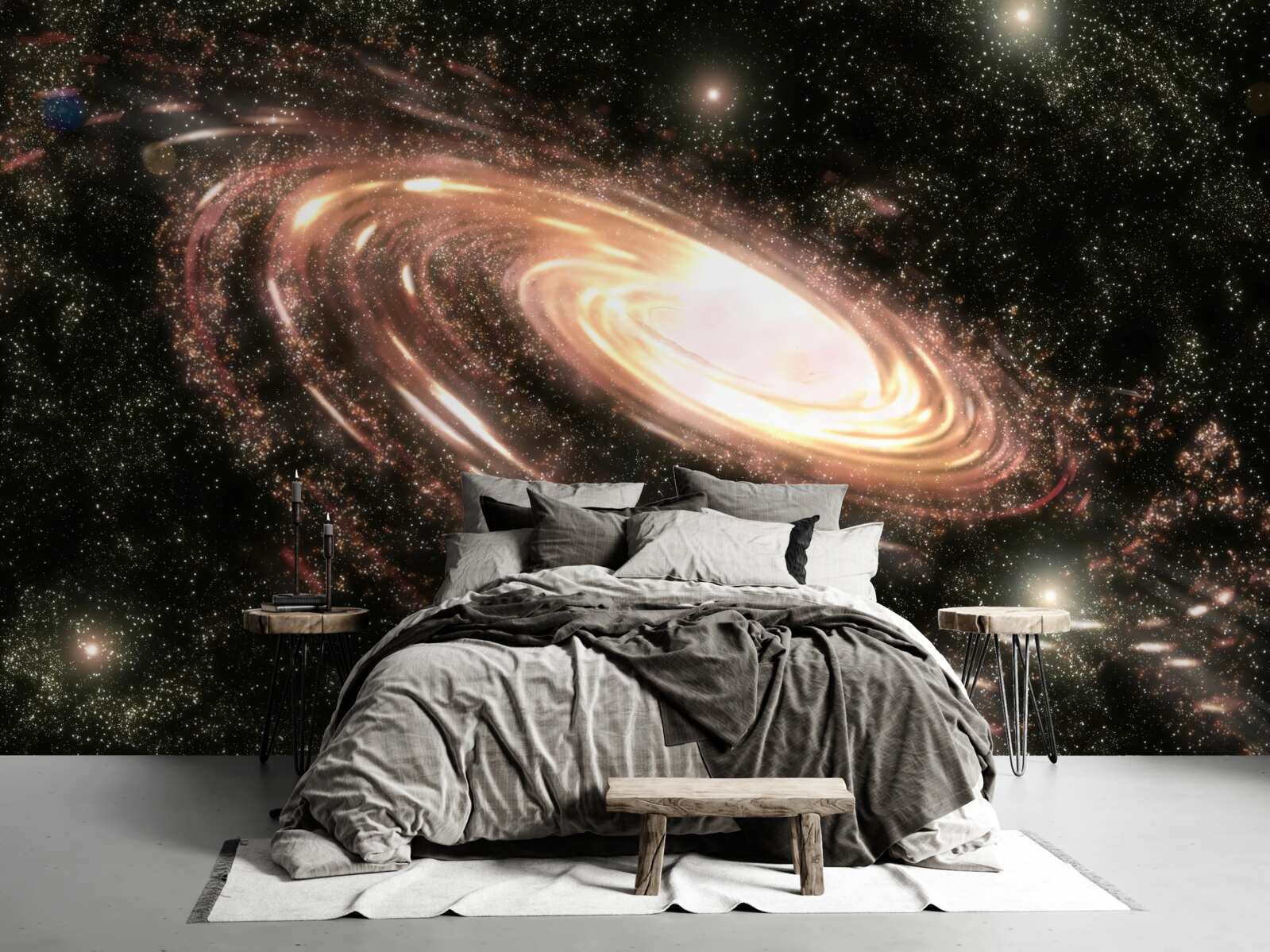 Fototapet galaxie în spațiu