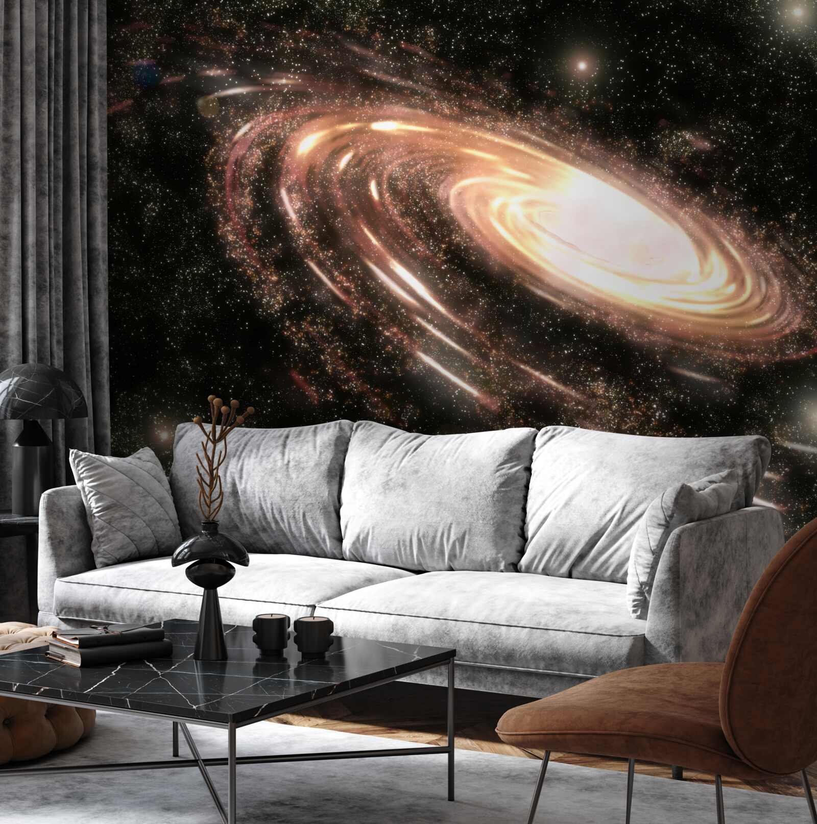 Fototapet galaxie în spațiu