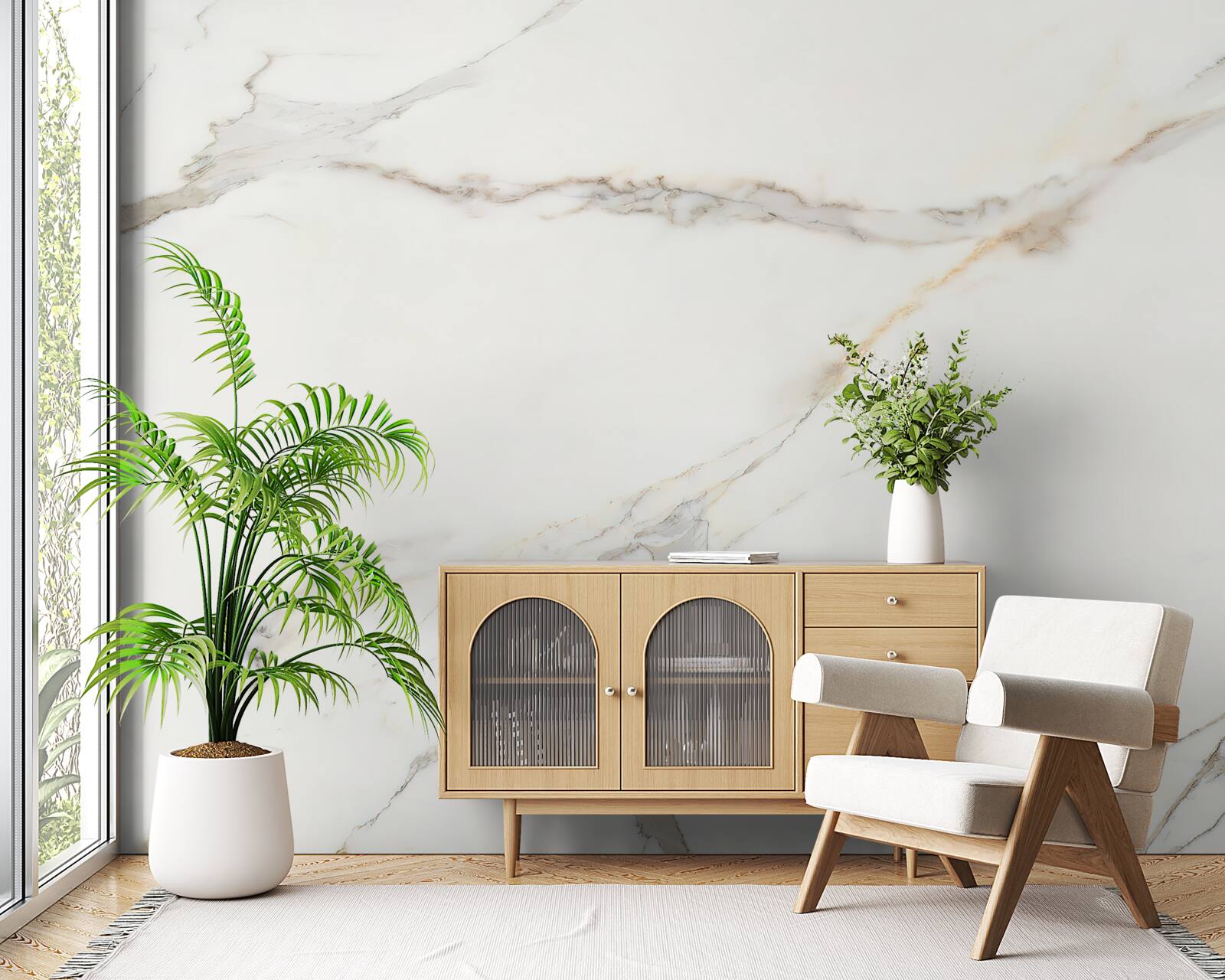 Fototapet marmură ușoară cu modele