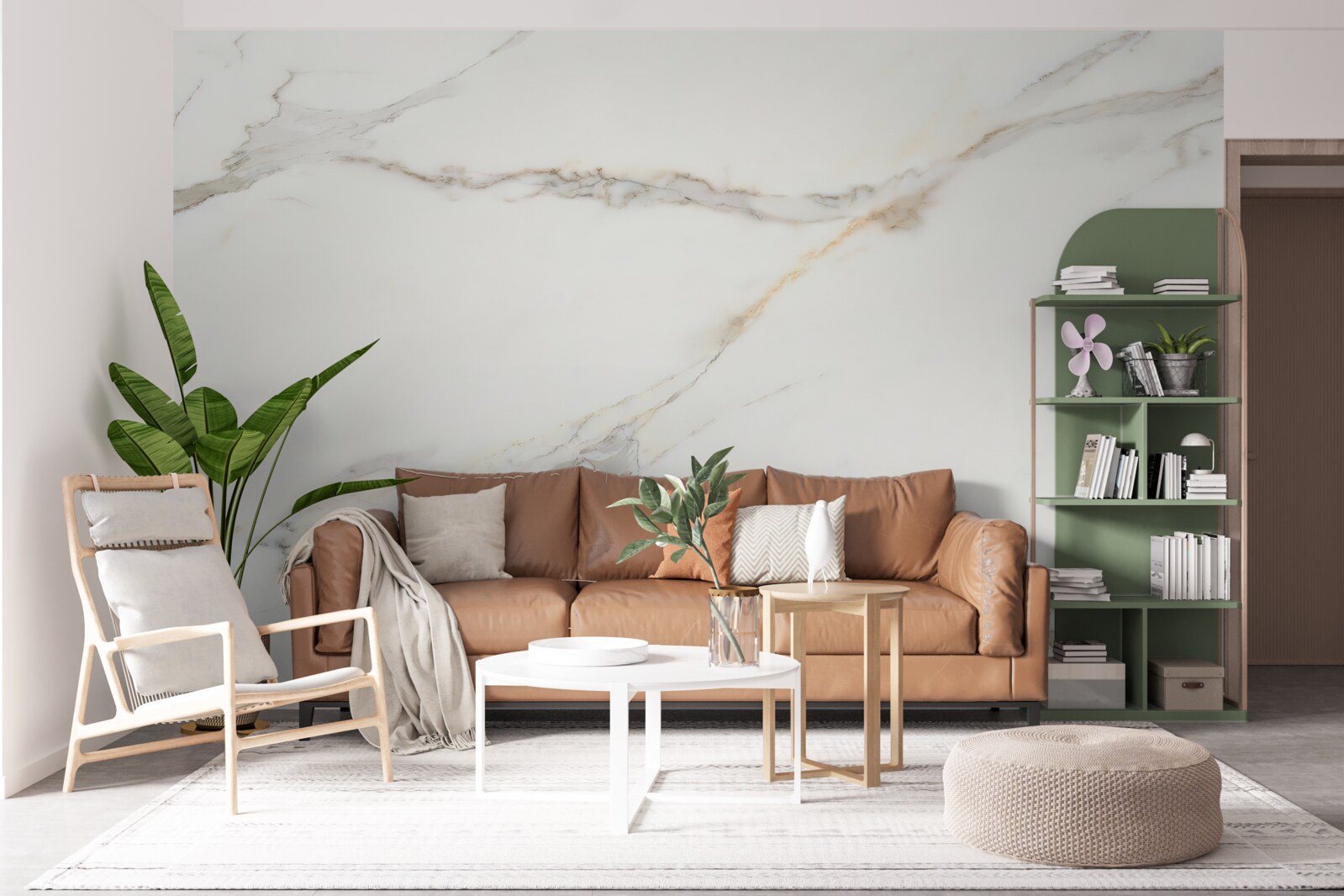 Fototapet marmură ușoară cu modele