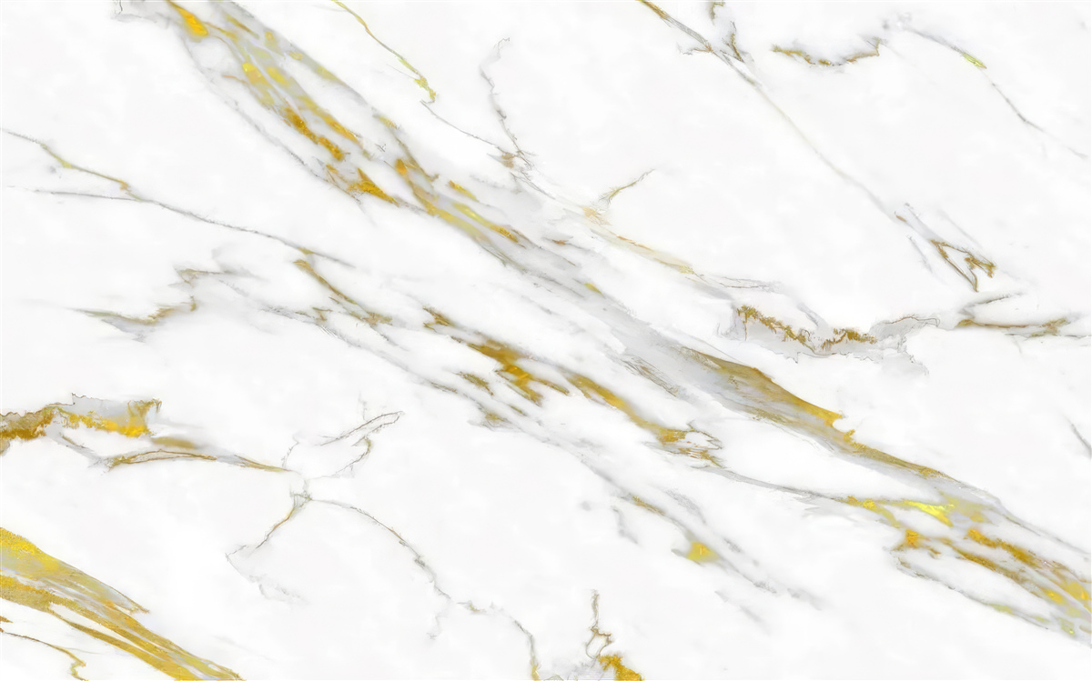 Fototapet fundal alb cu linii aurii