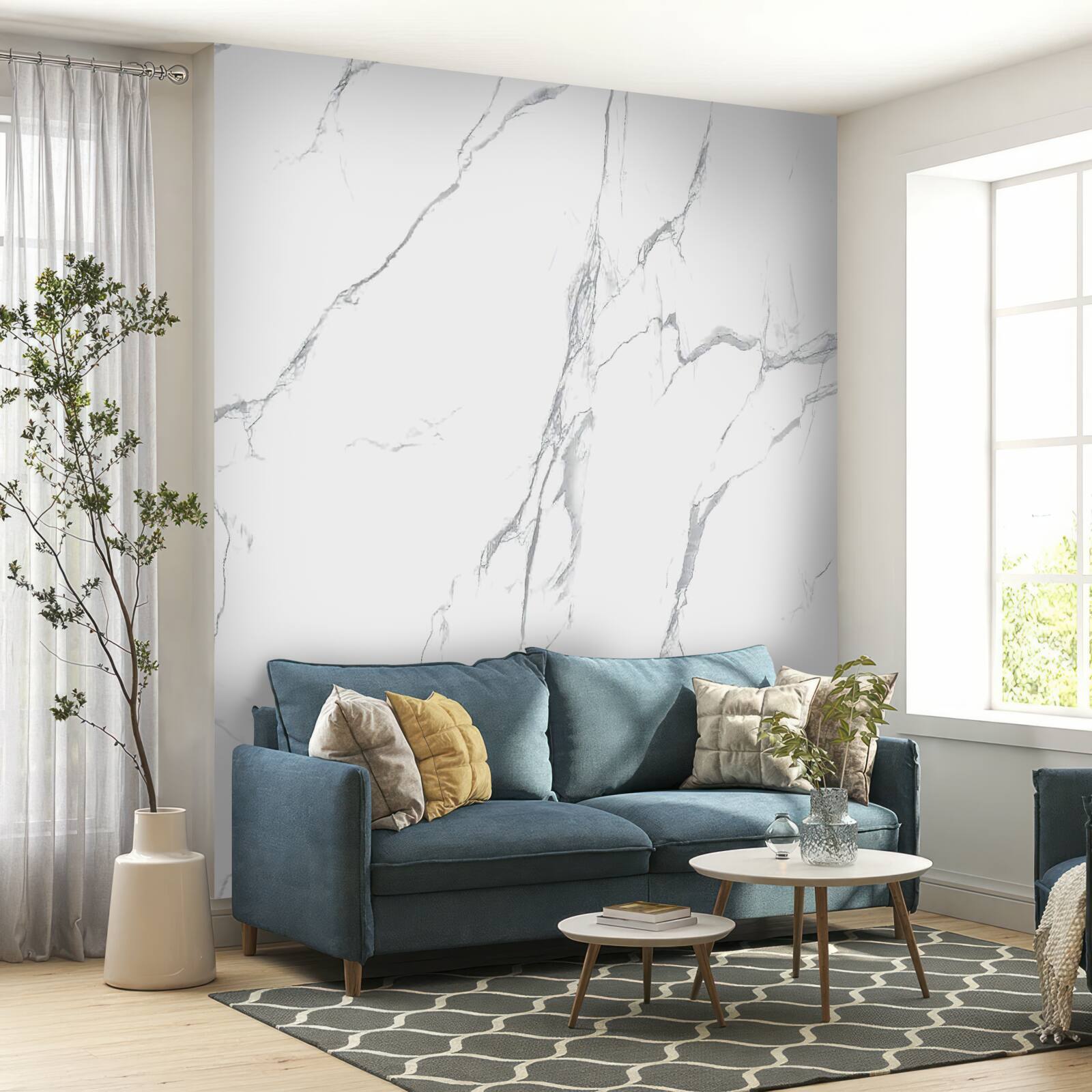 Fototapet fundal cu dungi albe