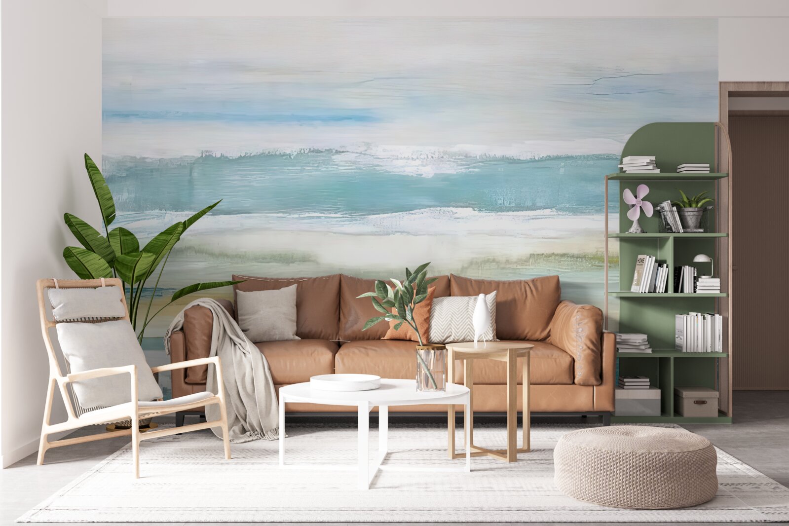 Fototapet lovituri abstracte multicolore