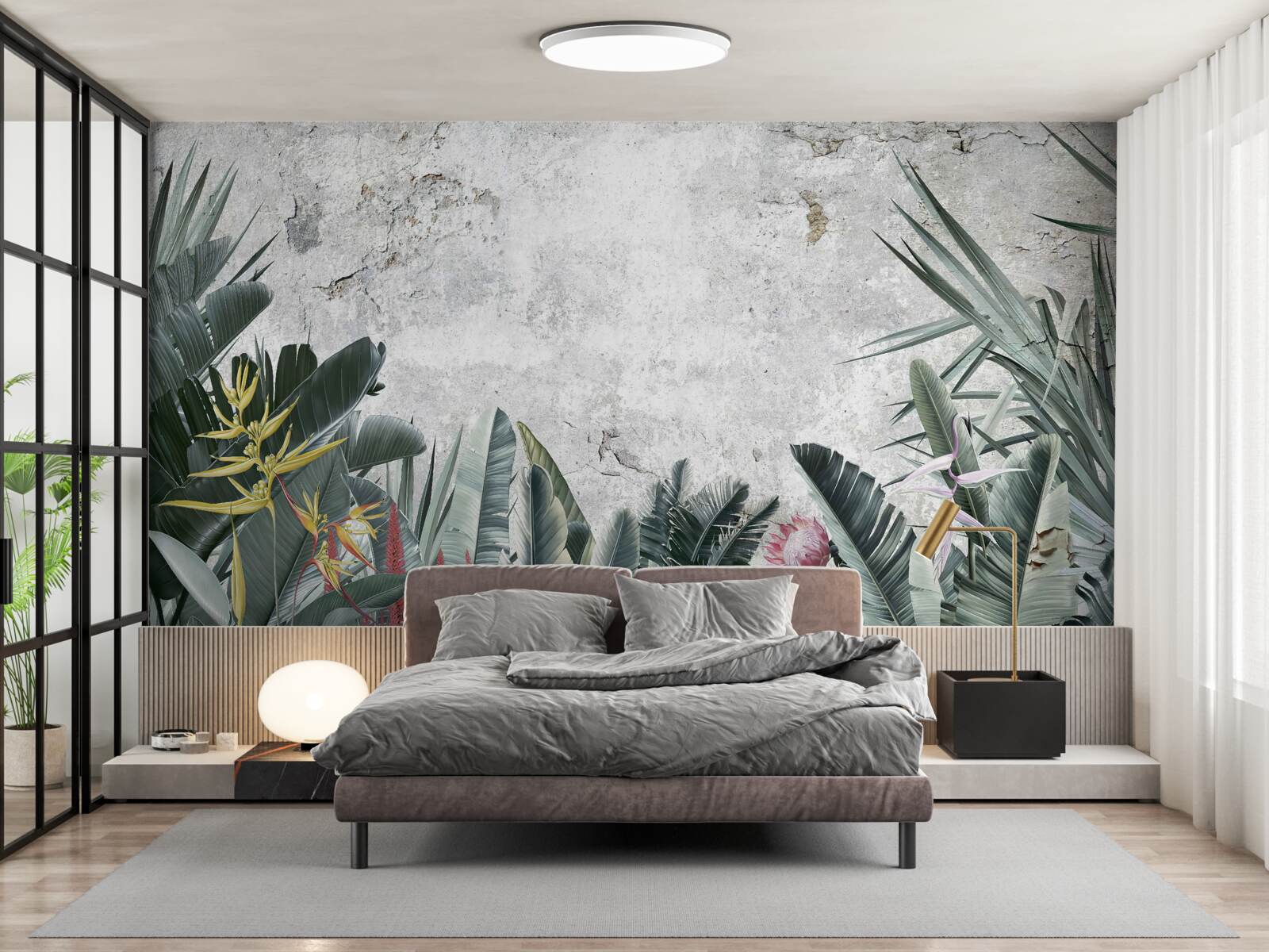 Fototapet diverse zone verzi tropicale