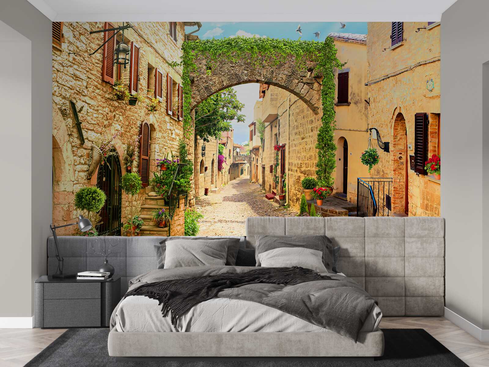 Fototapet o stradă dintr-un oraș istoric