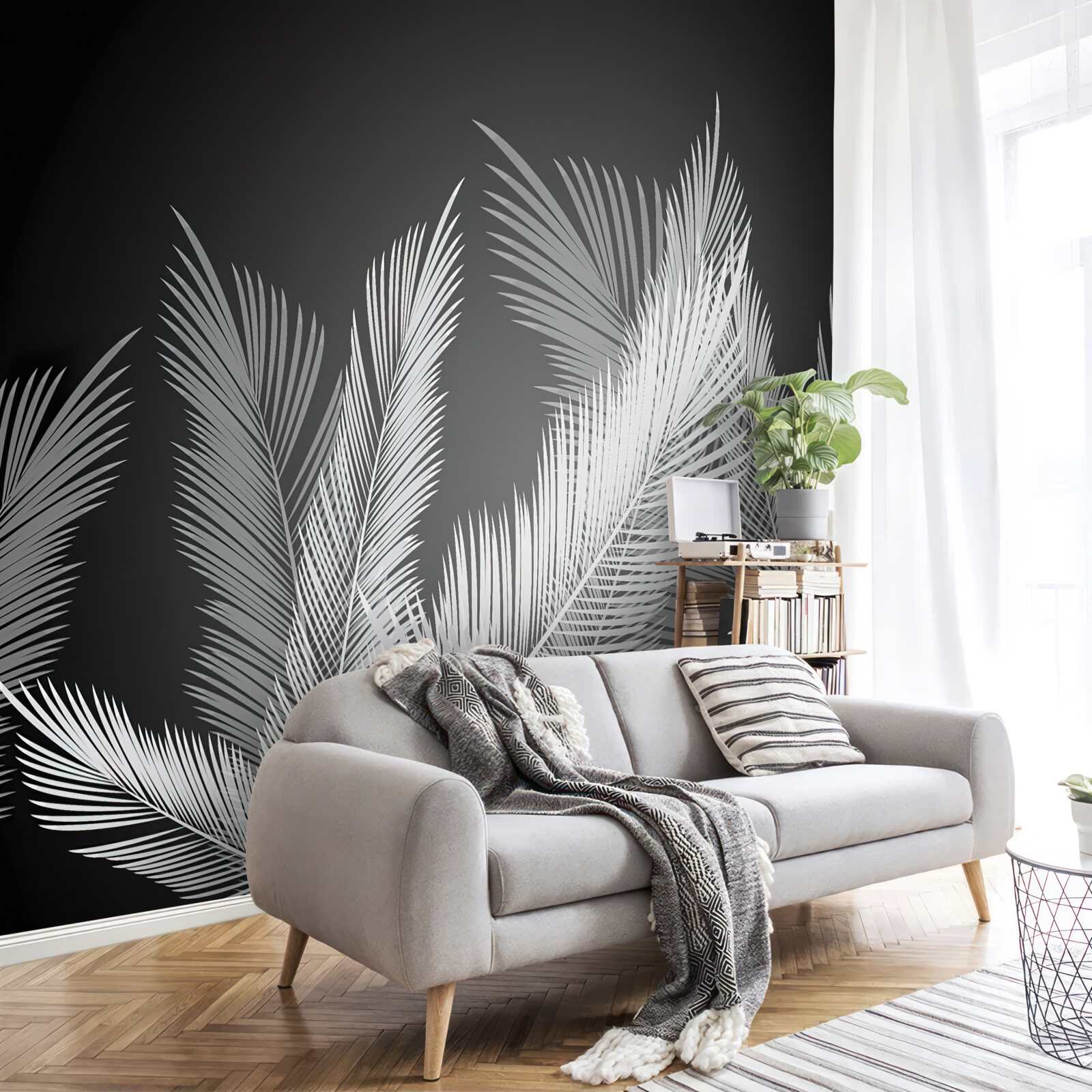 Fototapet frunze mari, elegante