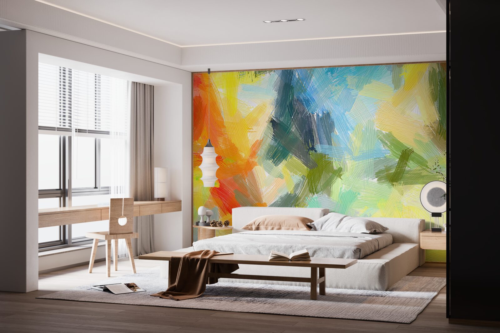 Fototapet imagine în diferite culori