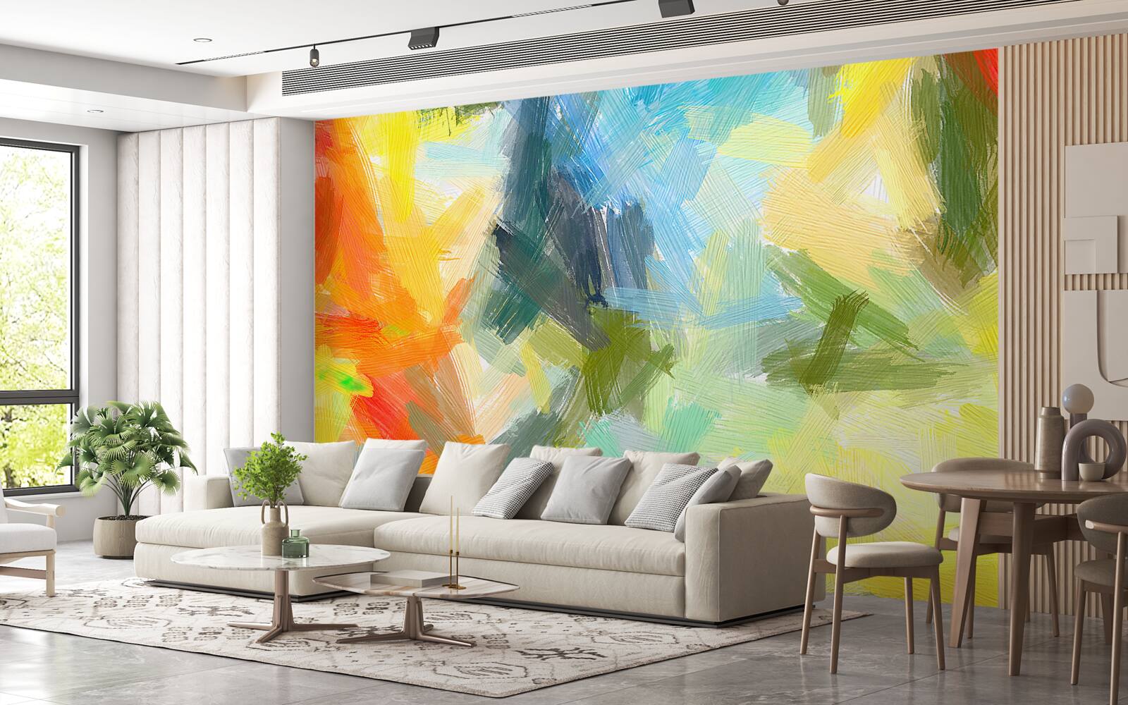 Fototapet imagine în diferite culori