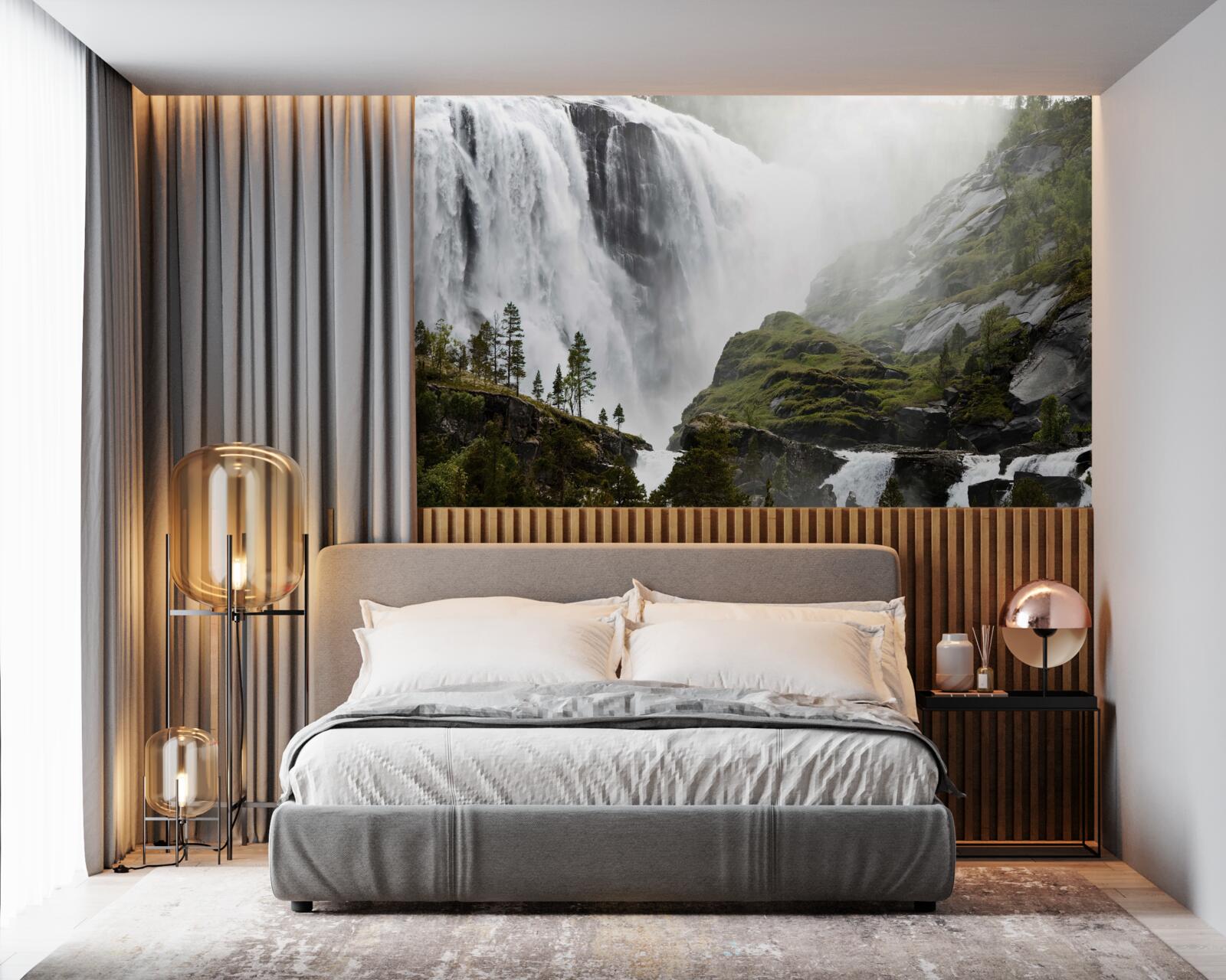 Fototapet cascadă maiestuoasă