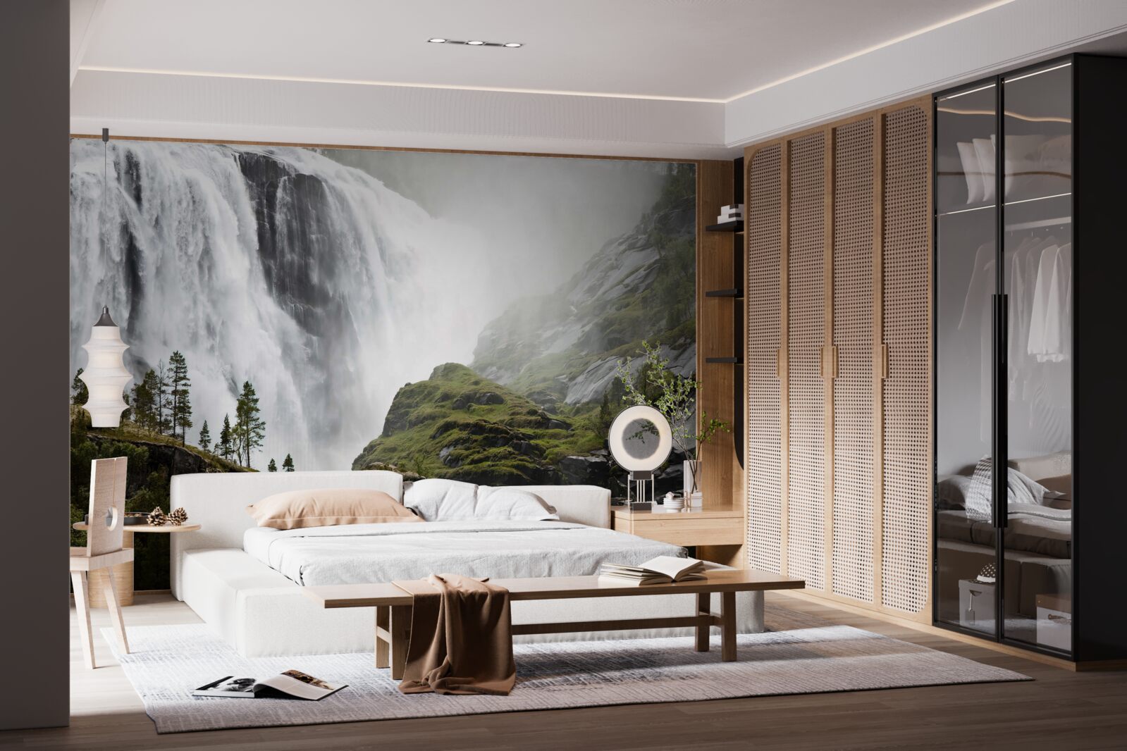 Fototapet cascadă maiestuoasă