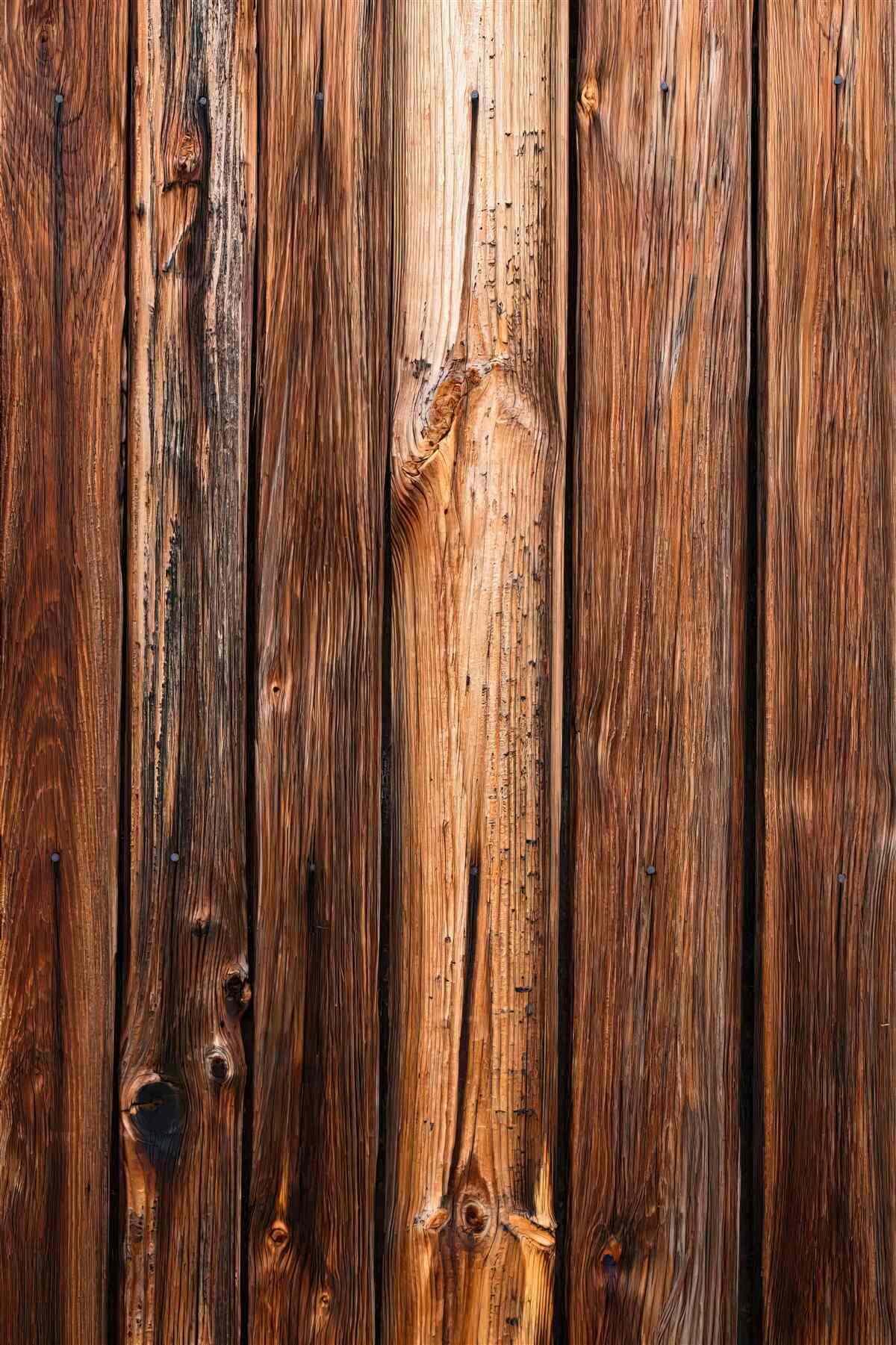 Fototapet fragment de gard din lemn