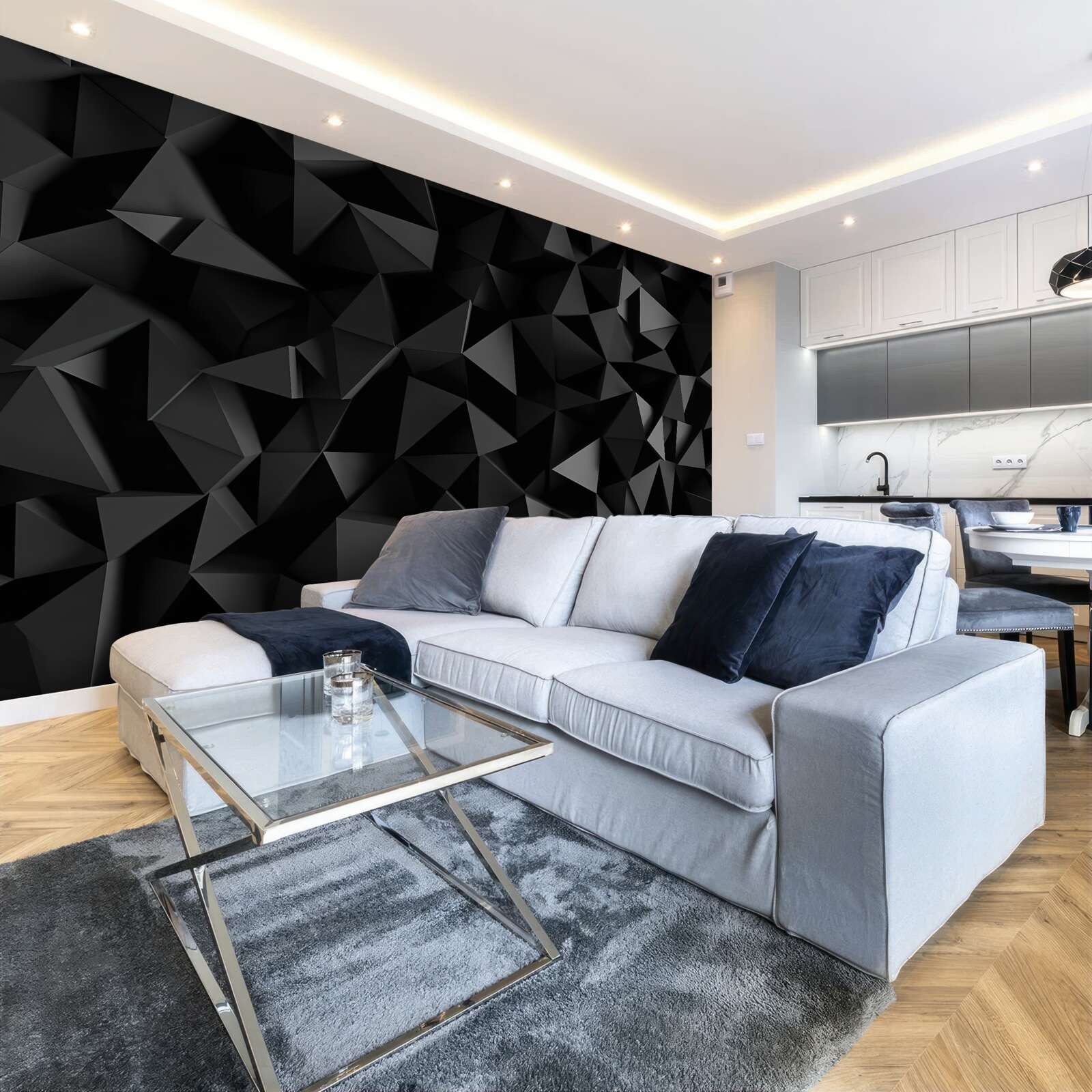 Fototapet compoziția de forme geometrice