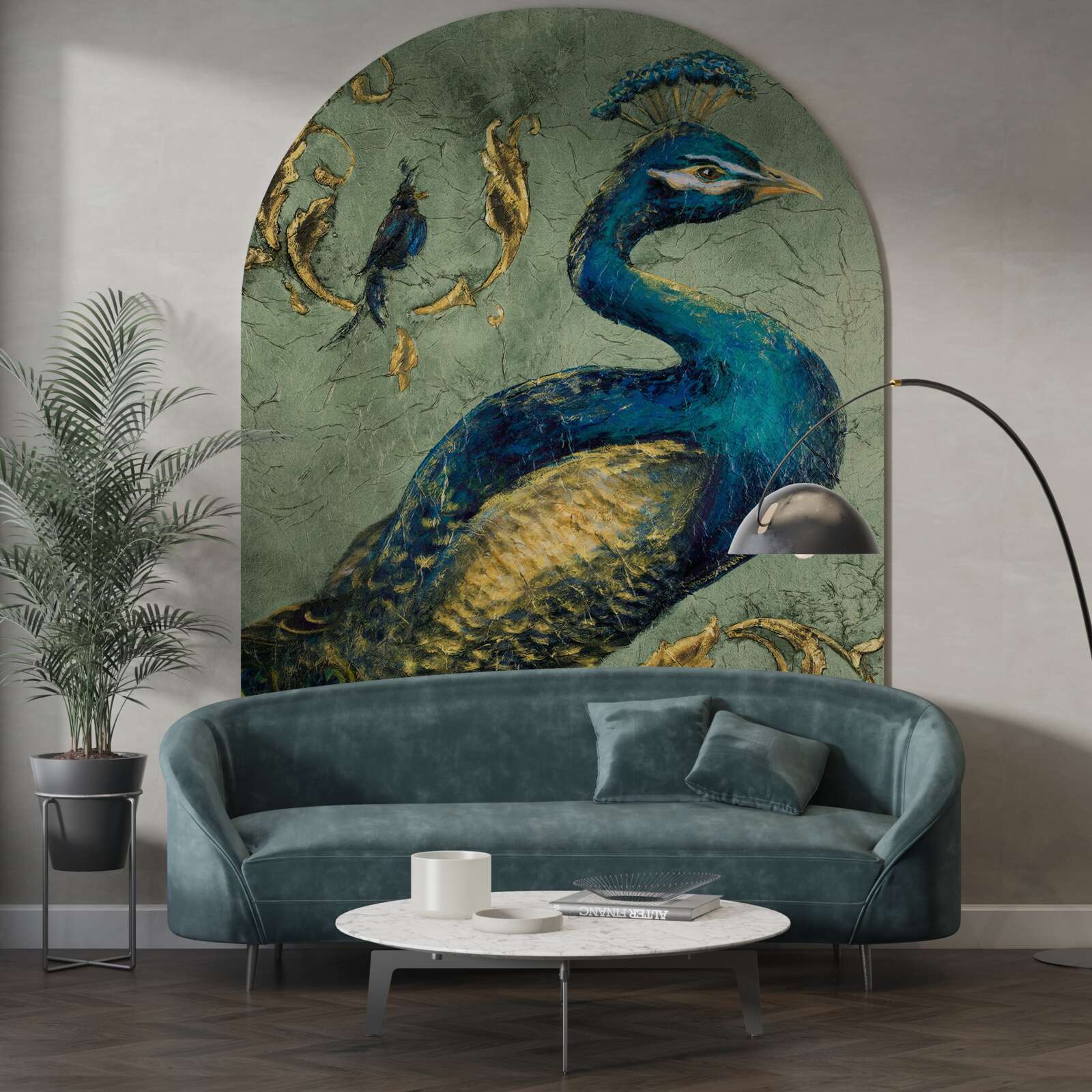 Fototapet păun uimitor de frumos