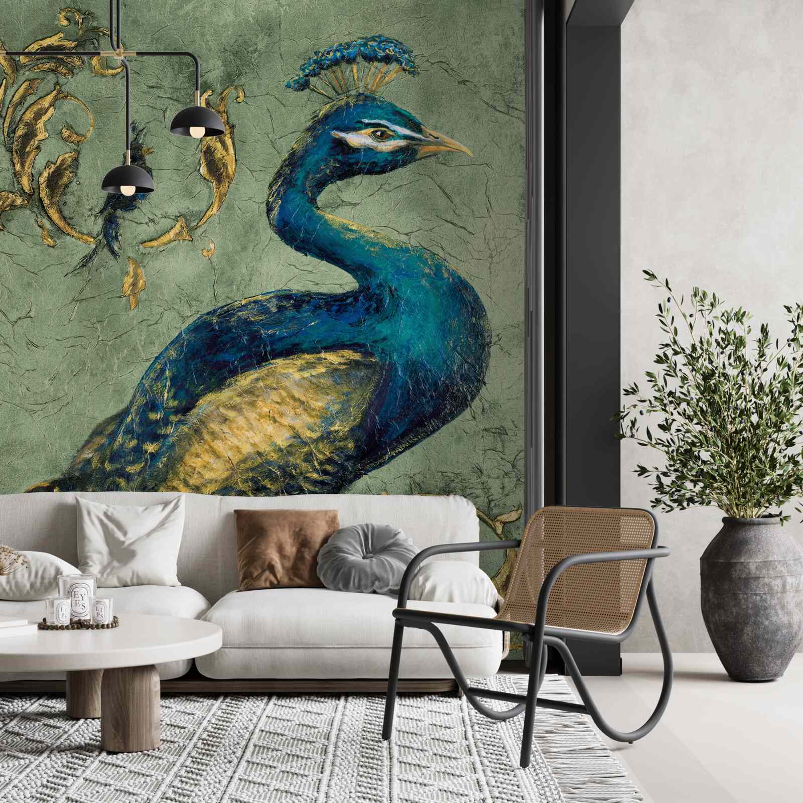 Fototapet păun uimitor de frumos