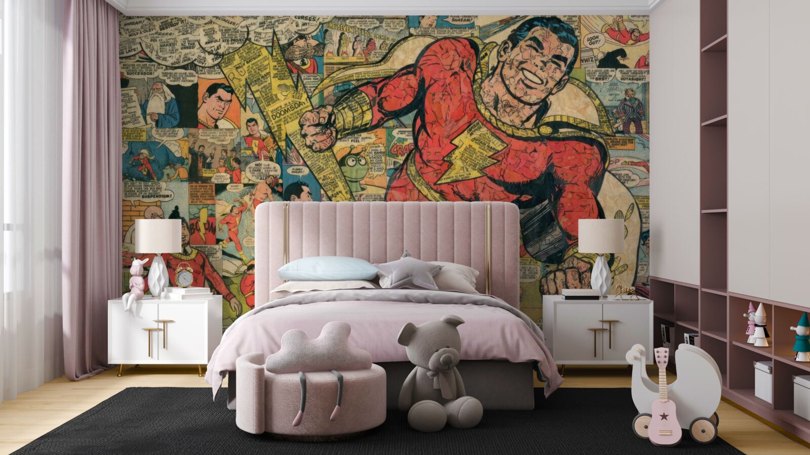 Fototapet extrase din benzi desenate