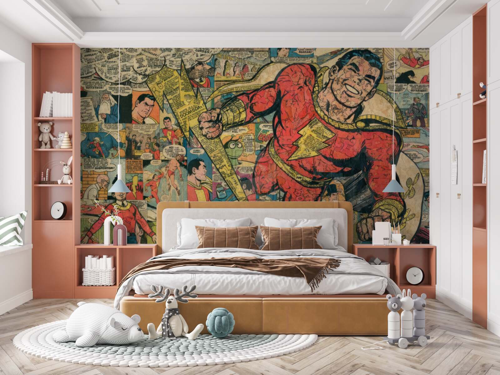 Fototapet extrase din benzi desenate