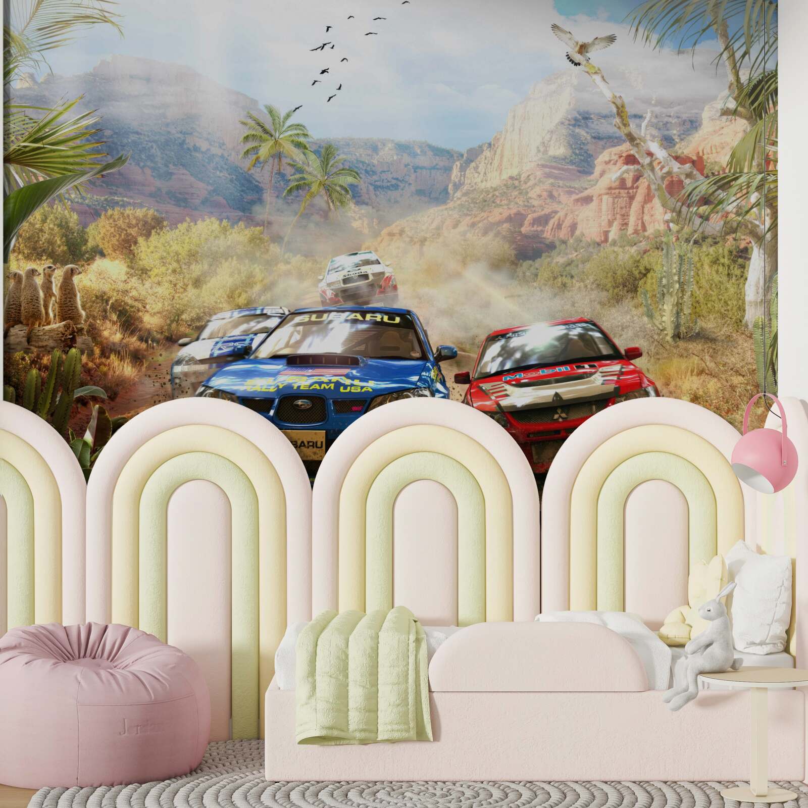 Fototapet curse în deșert