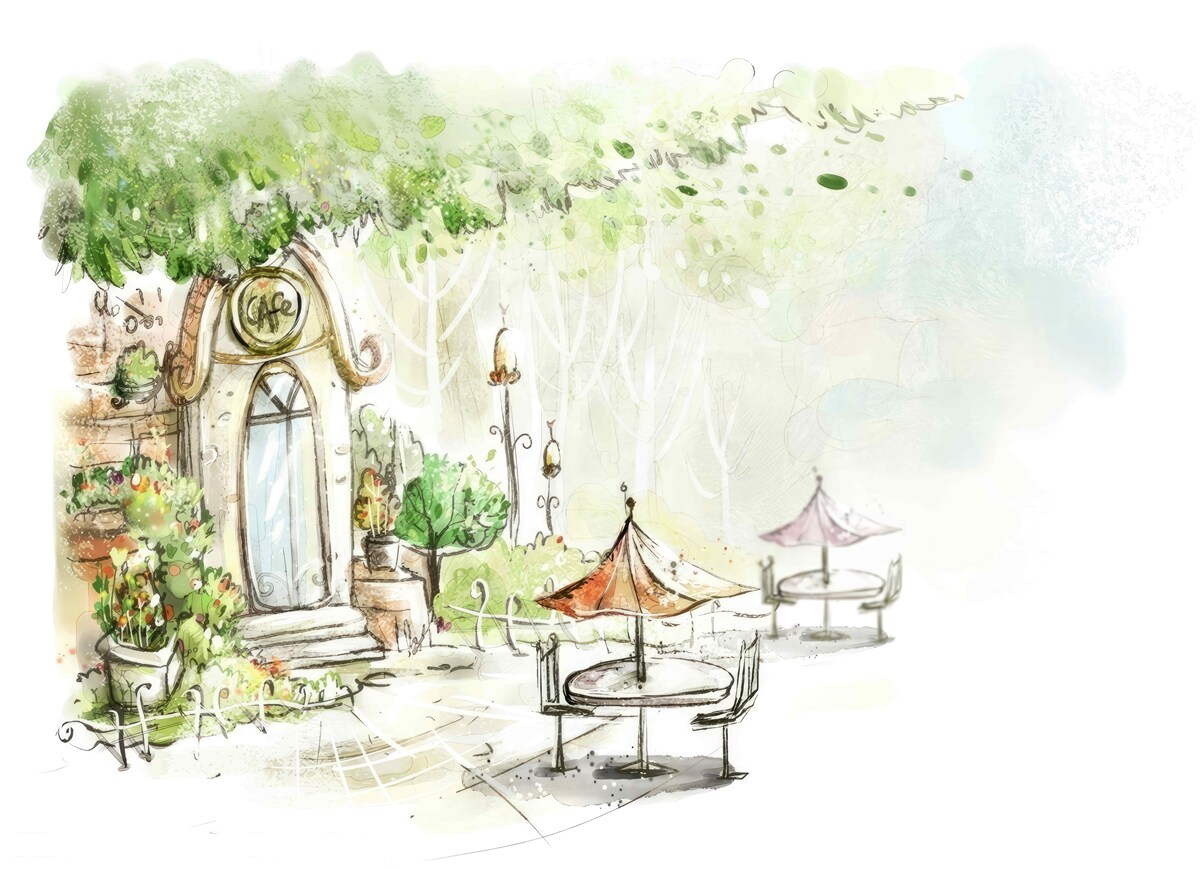 Fototapet curte vizibilă în fotografie