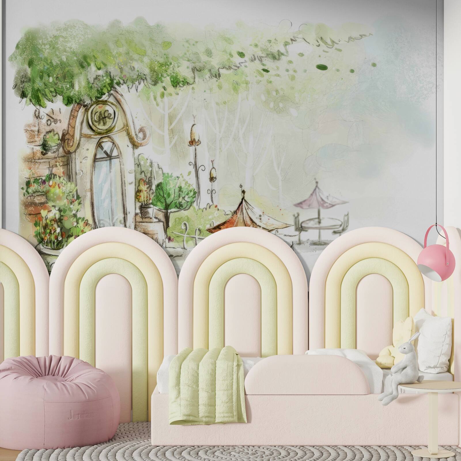 Fototapet curte vizibilă în fotografie