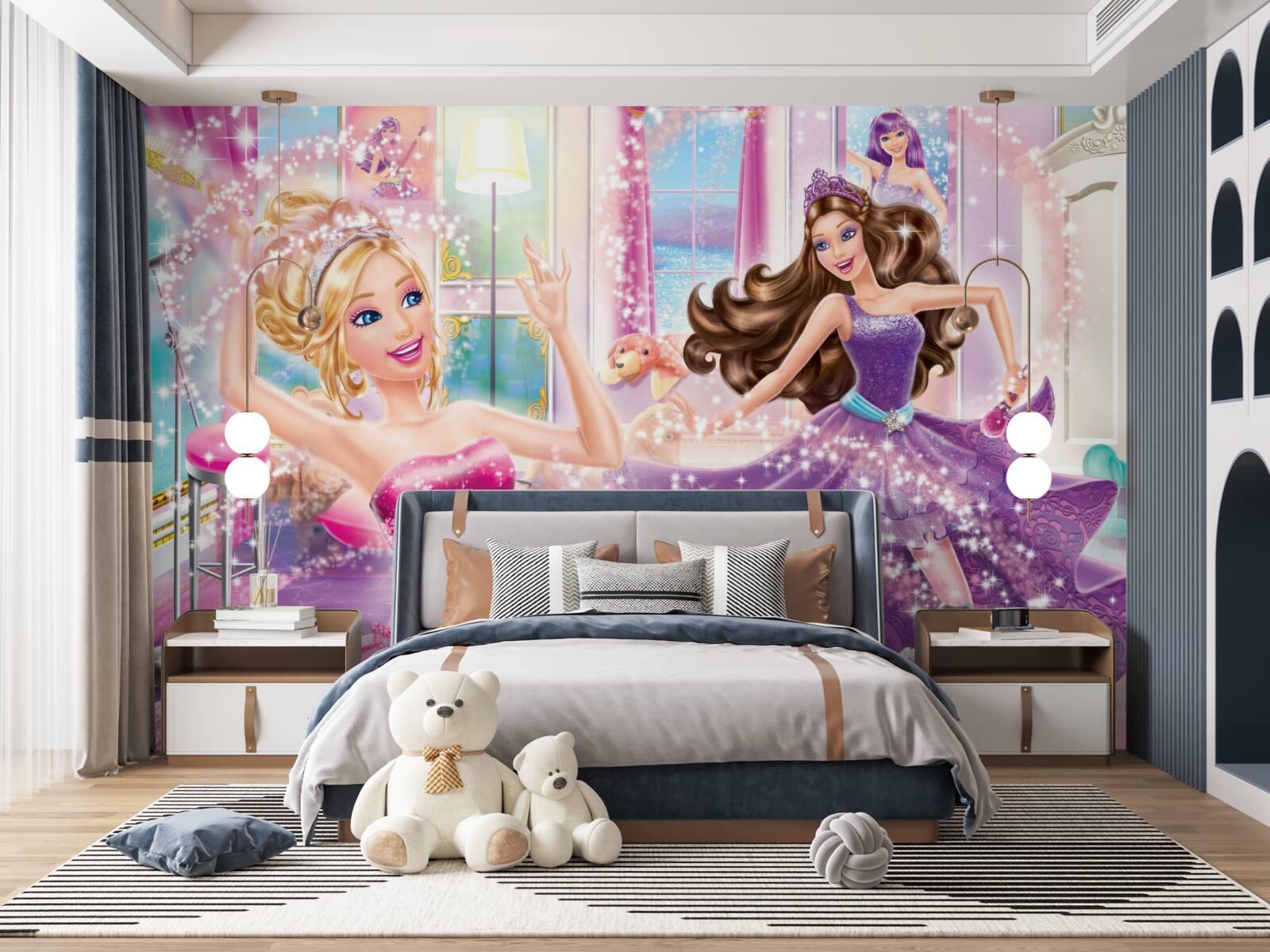 Fototapet prințese dansatoare