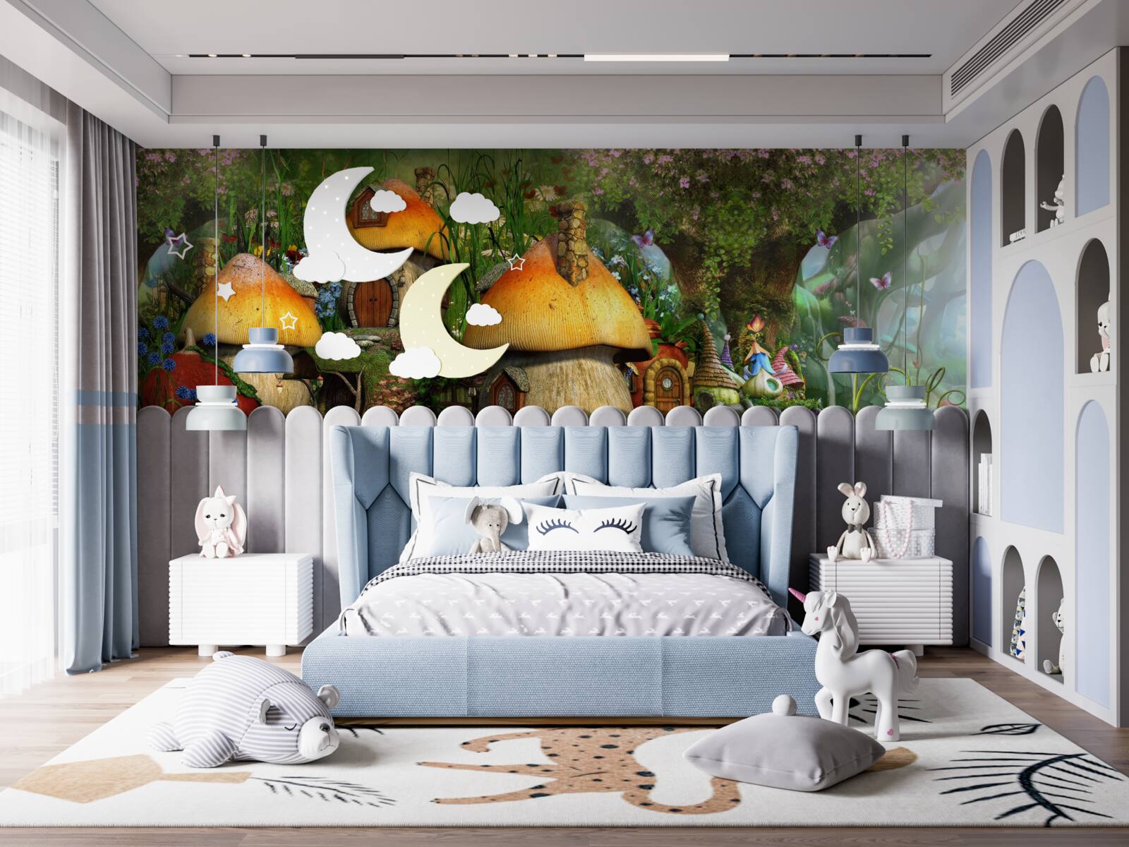 Fototapet sat de basm