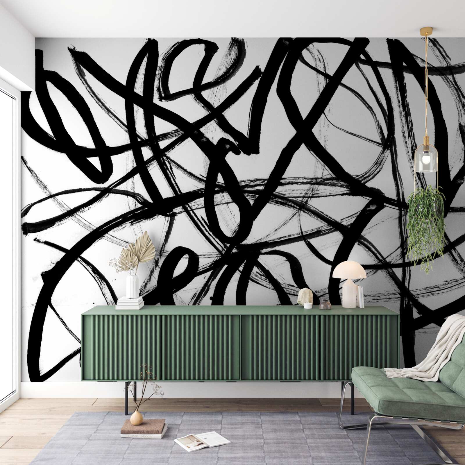 Fototapet vârtejuri întunecate