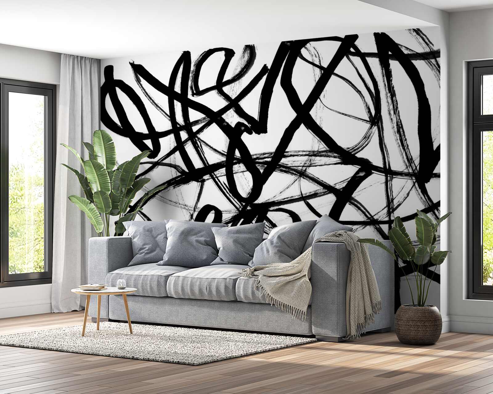 Fototapet vârtejuri întunecate