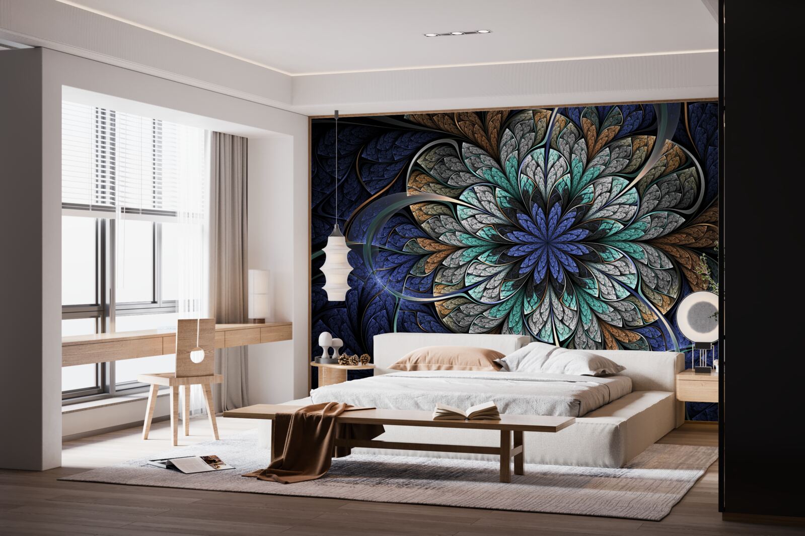 Fototapet floare misterioasă maiestuoasă