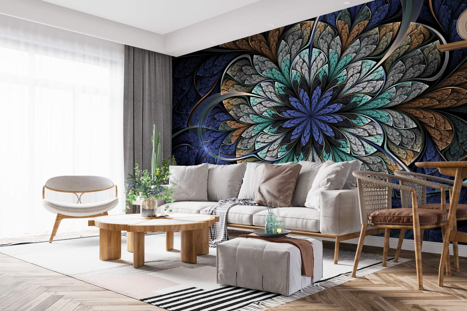 Fototapet floare misterioasă maiestuoasă