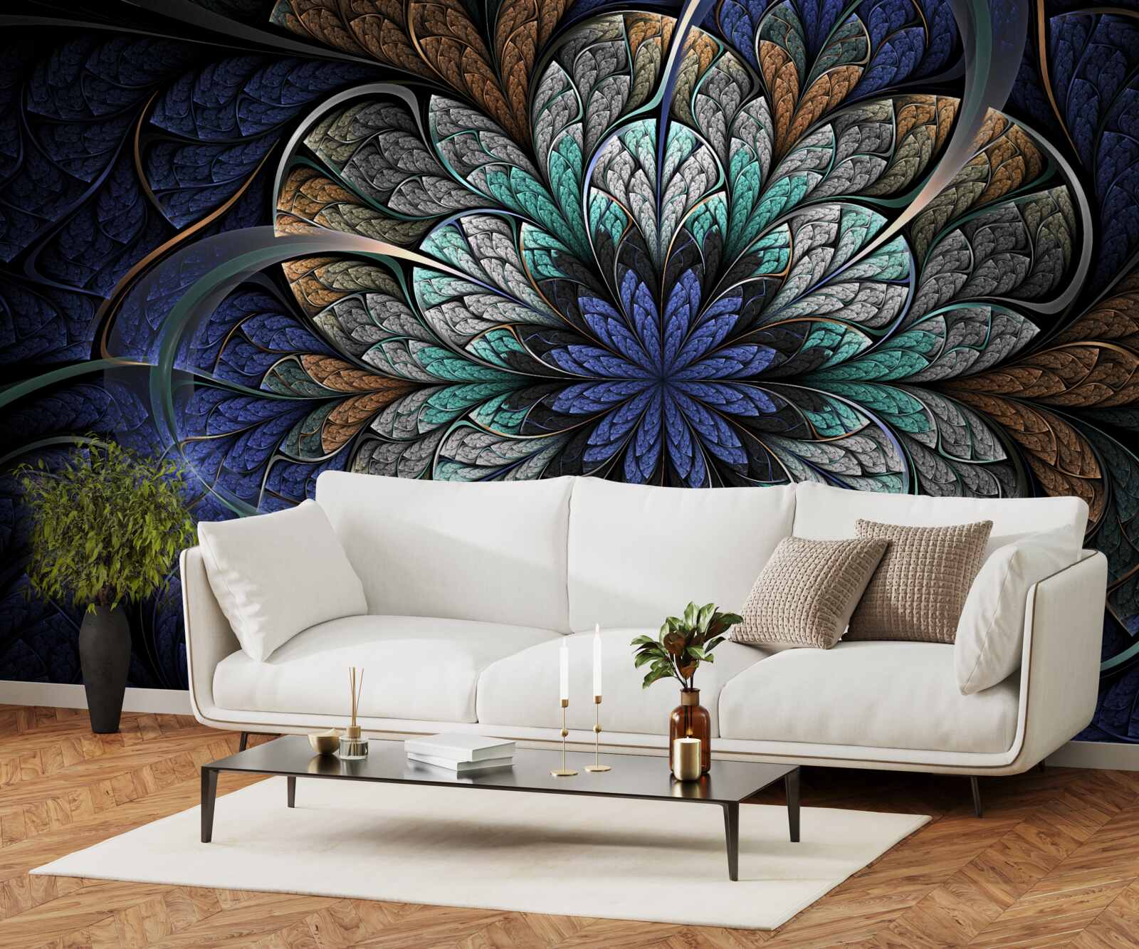 Fototapet floare misterioasă maiestuoasă