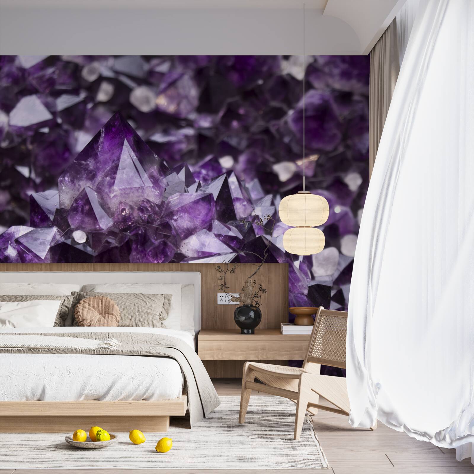 Fototapet cristale violet