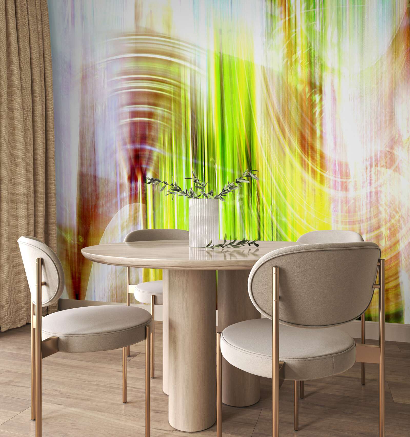 Fototapet abstracție colorată