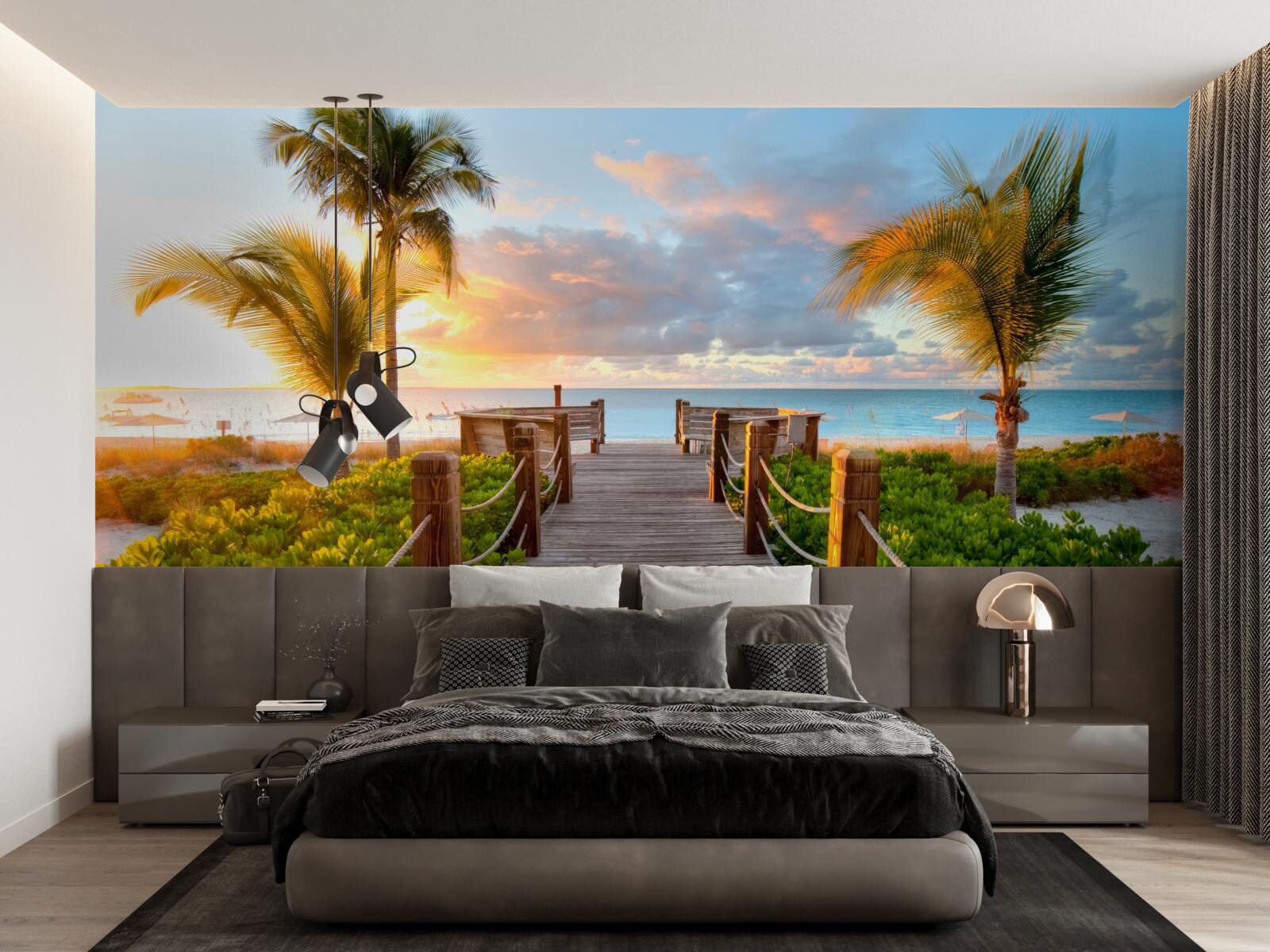 Fototapet pasaj care duce la mare