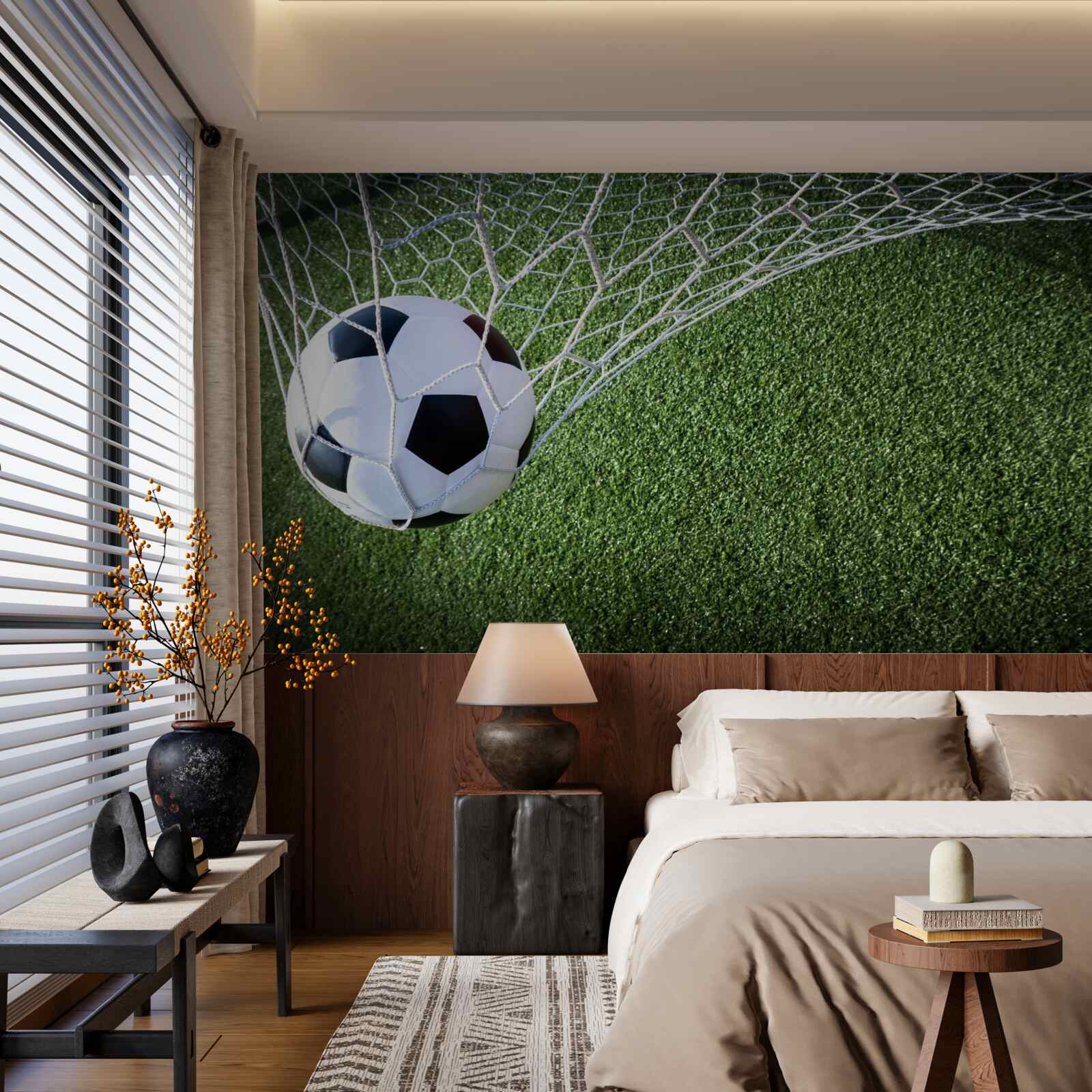 Fototapet minge în poartă