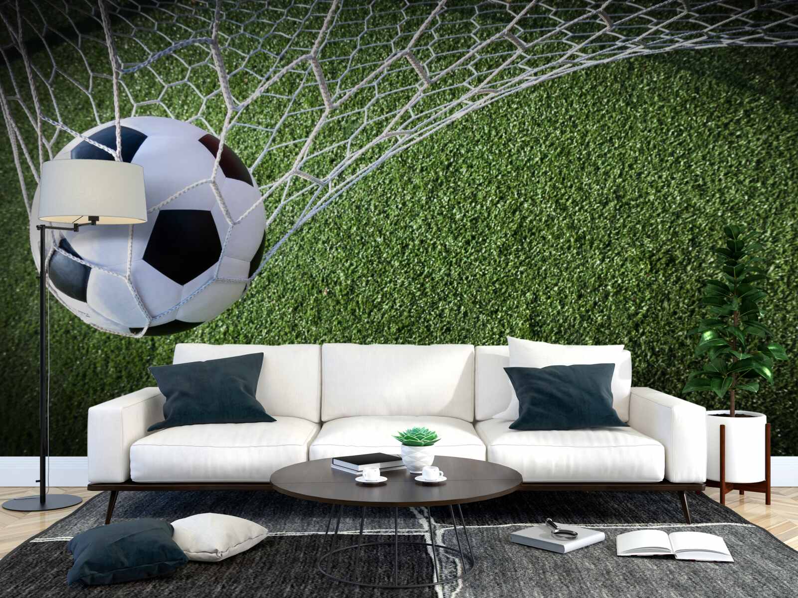 Fototapet minge în poartă