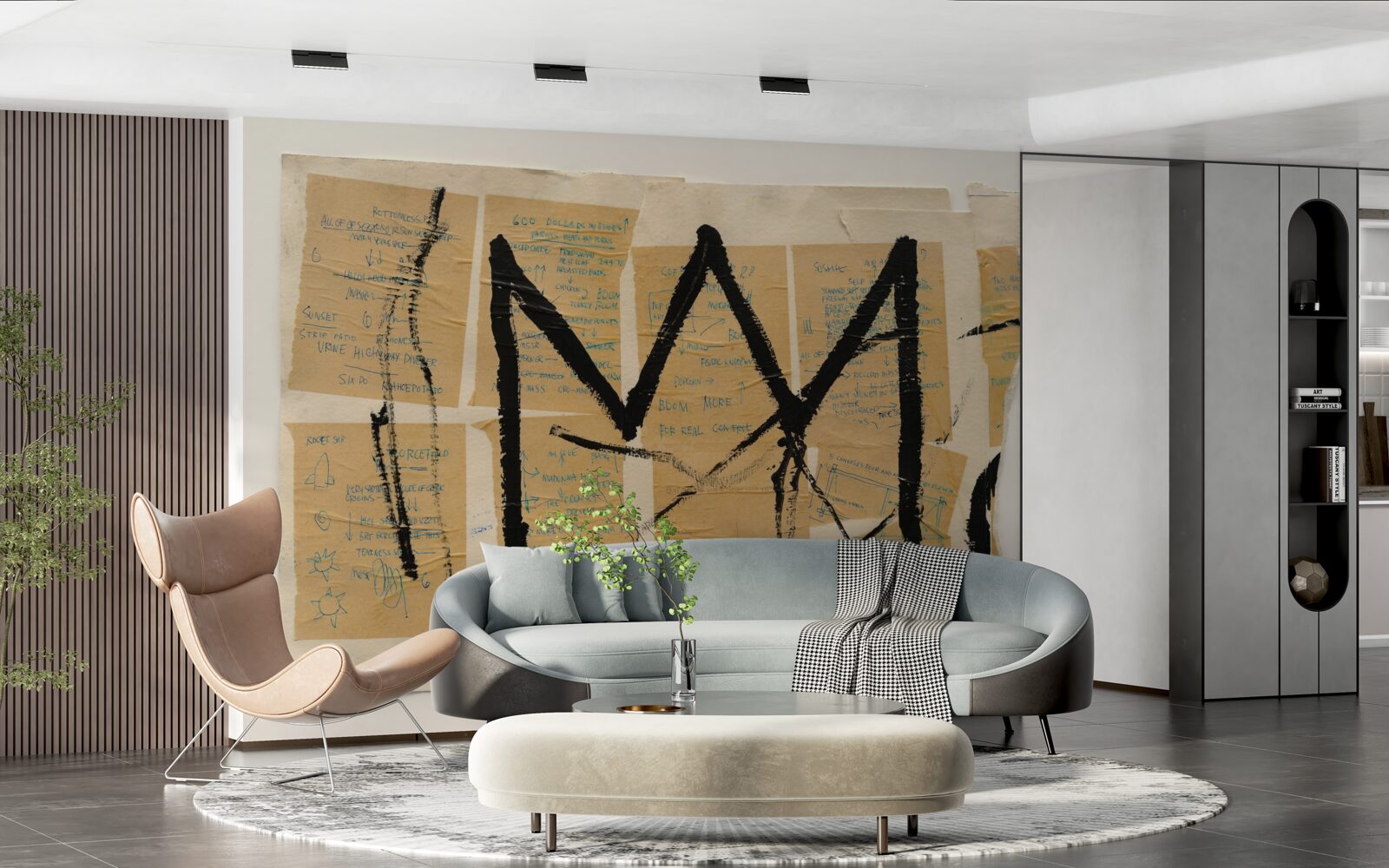 Fototapet coroana neagră reprezentată pe bancnote