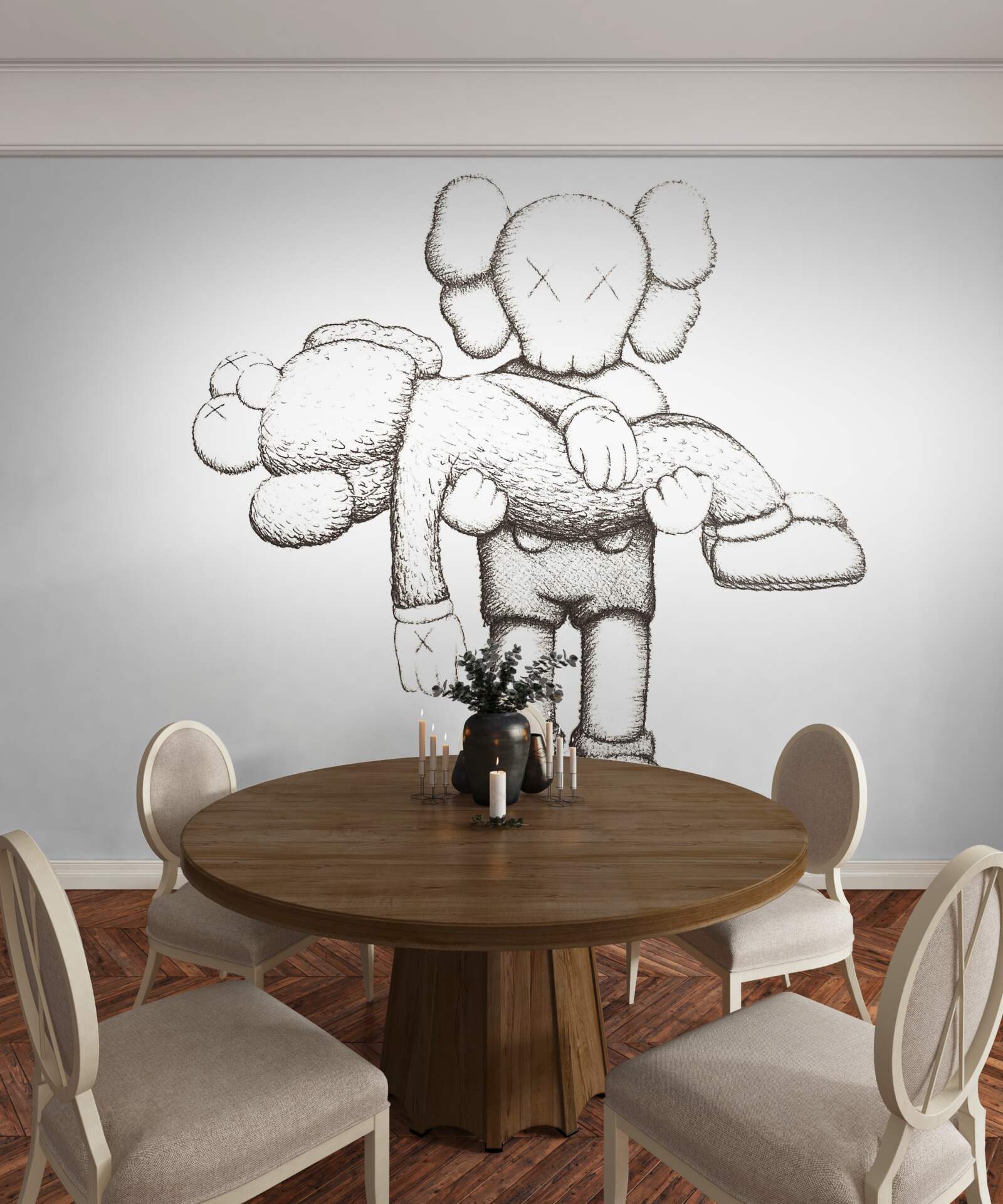 Fototapet creaturi neobișnuite care pretind a fi umane