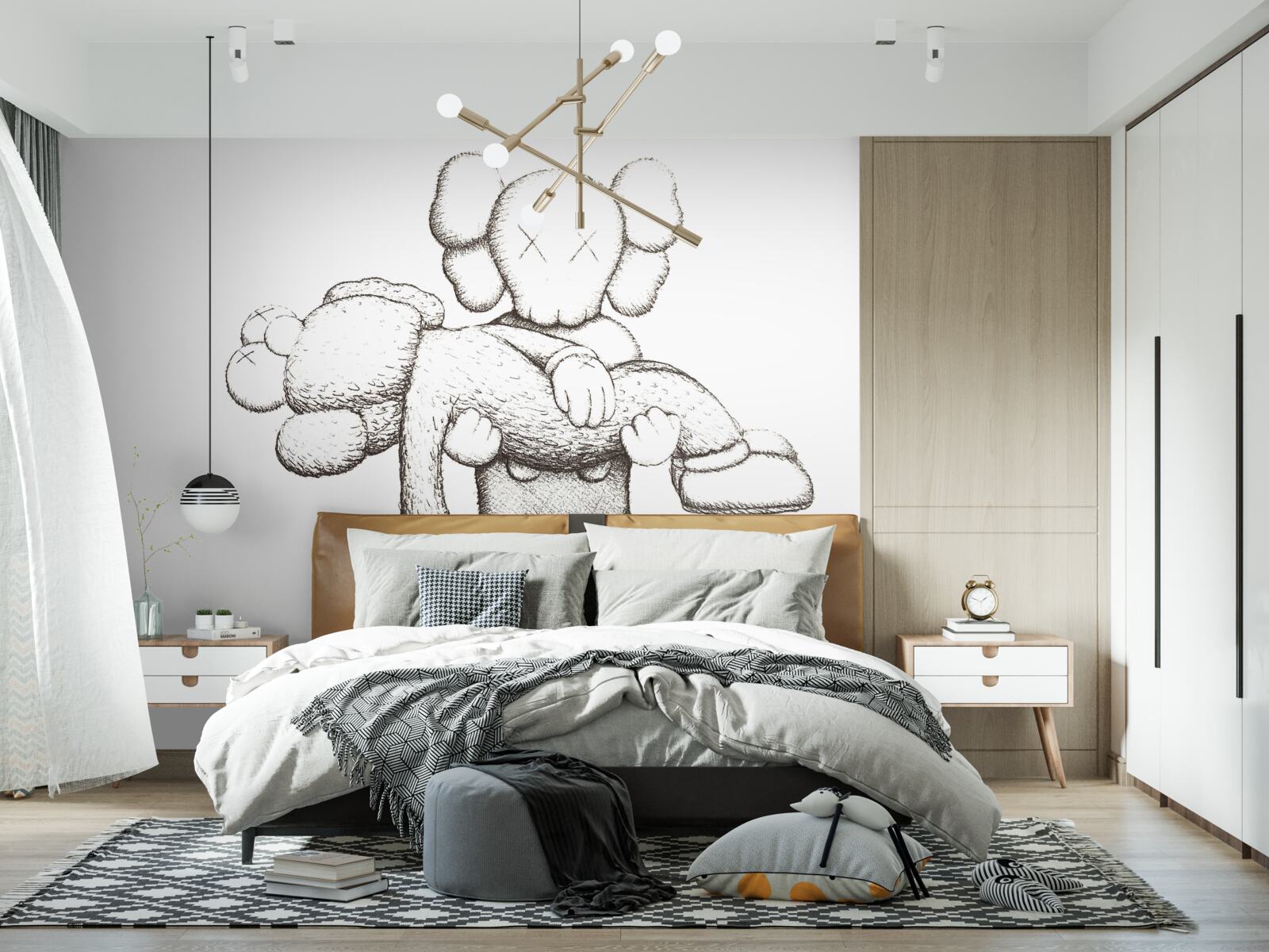 Fototapet creaturi neobișnuite care pretind a fi umane