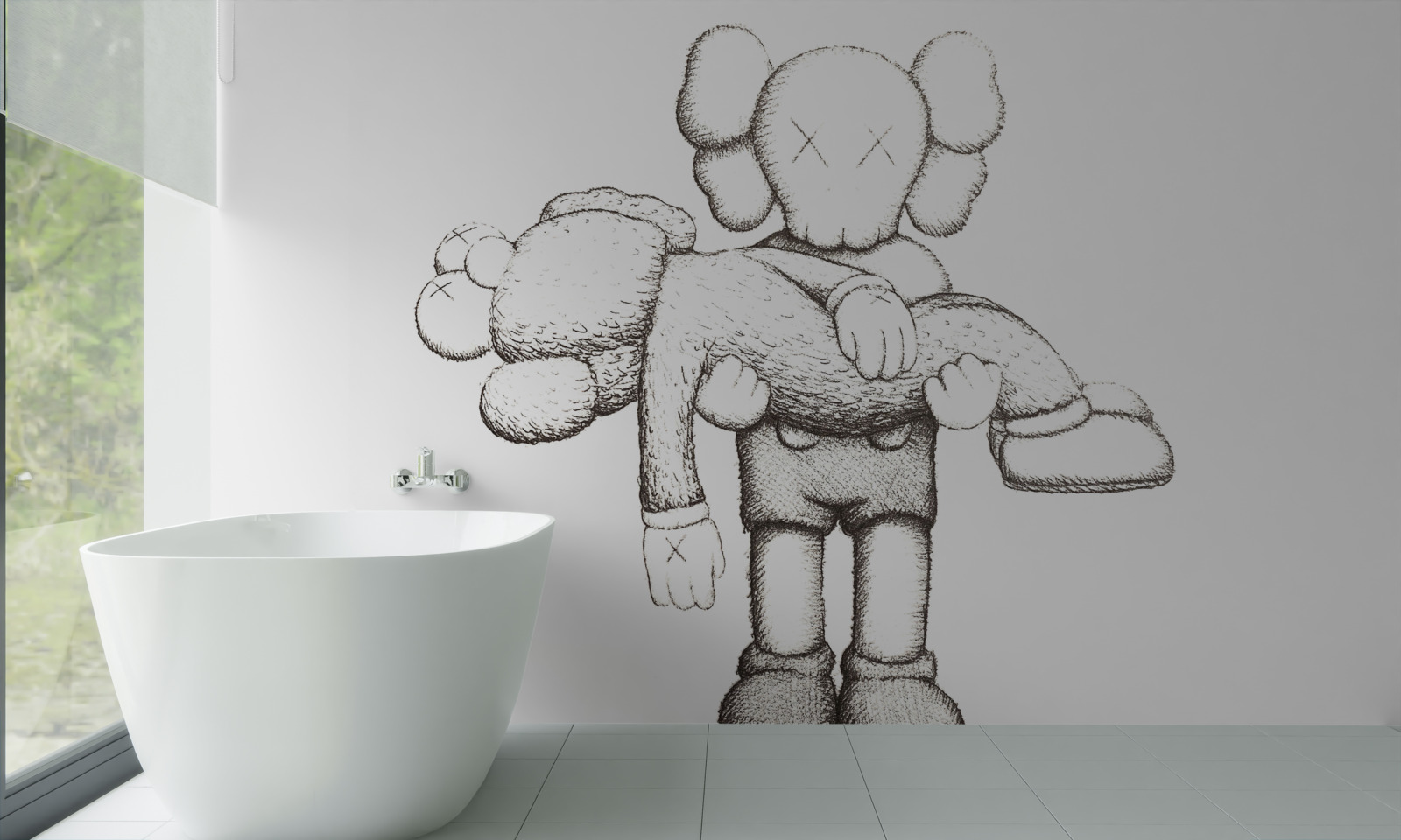 Fototapet creaturi neobișnuite care pretind a fi umane