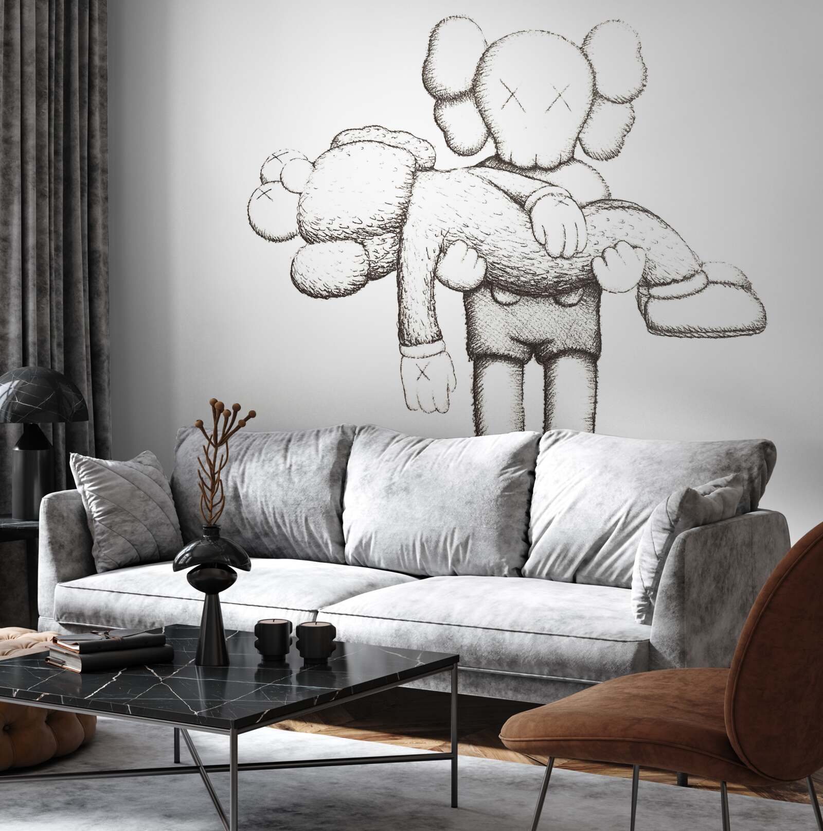 Fototapet creaturi neobișnuite care pretind a fi umane