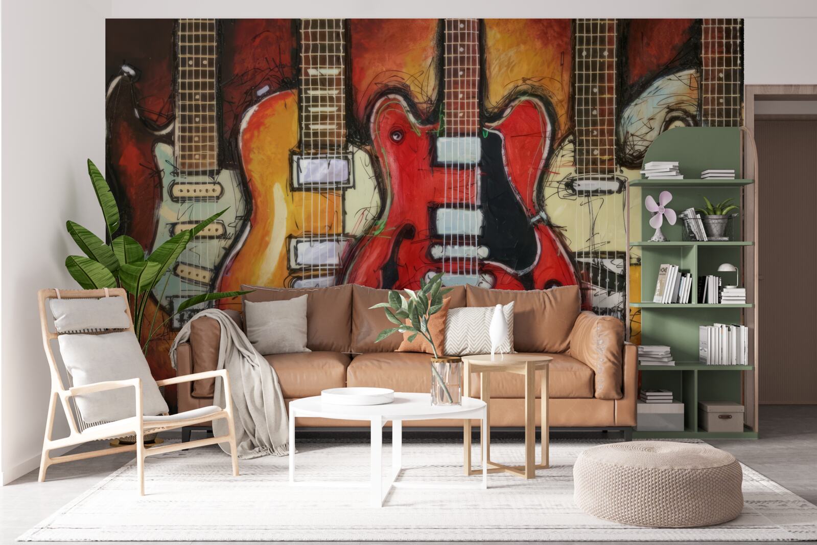 Fototapet chitare de diferite modele