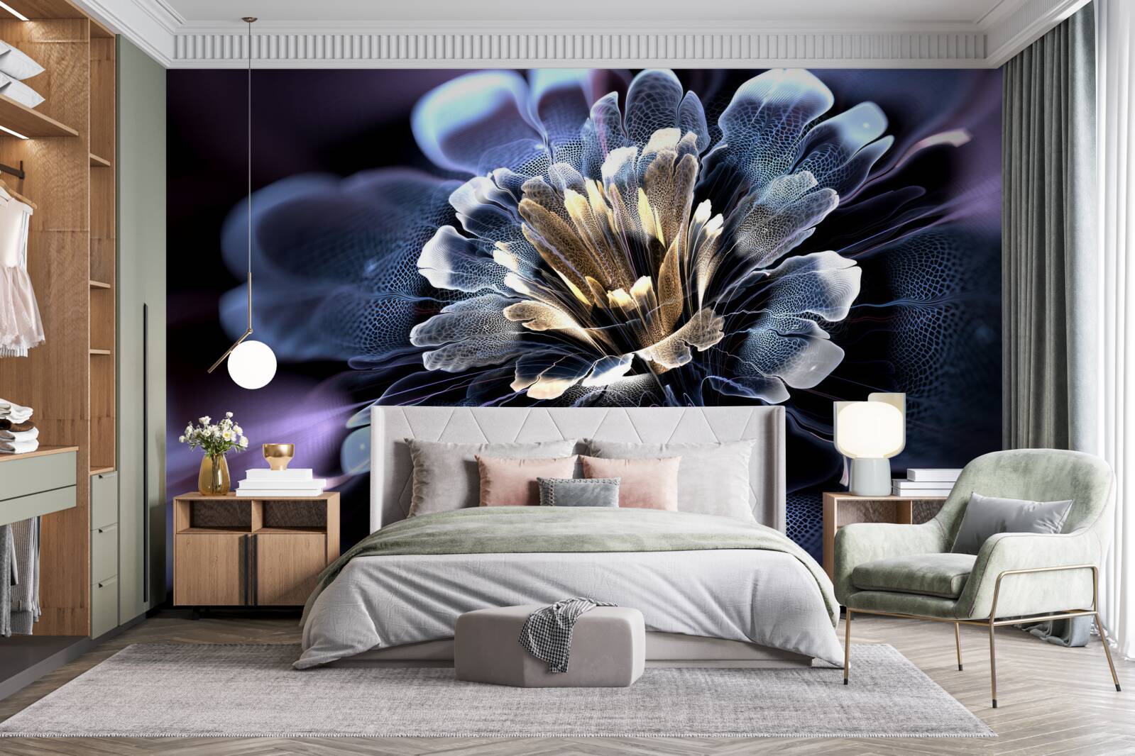 Fototapet floare exotică mare