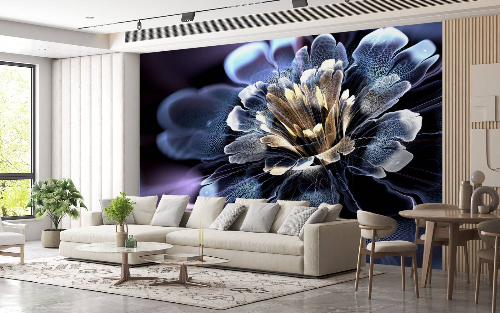 Fototapet floare exotică mare