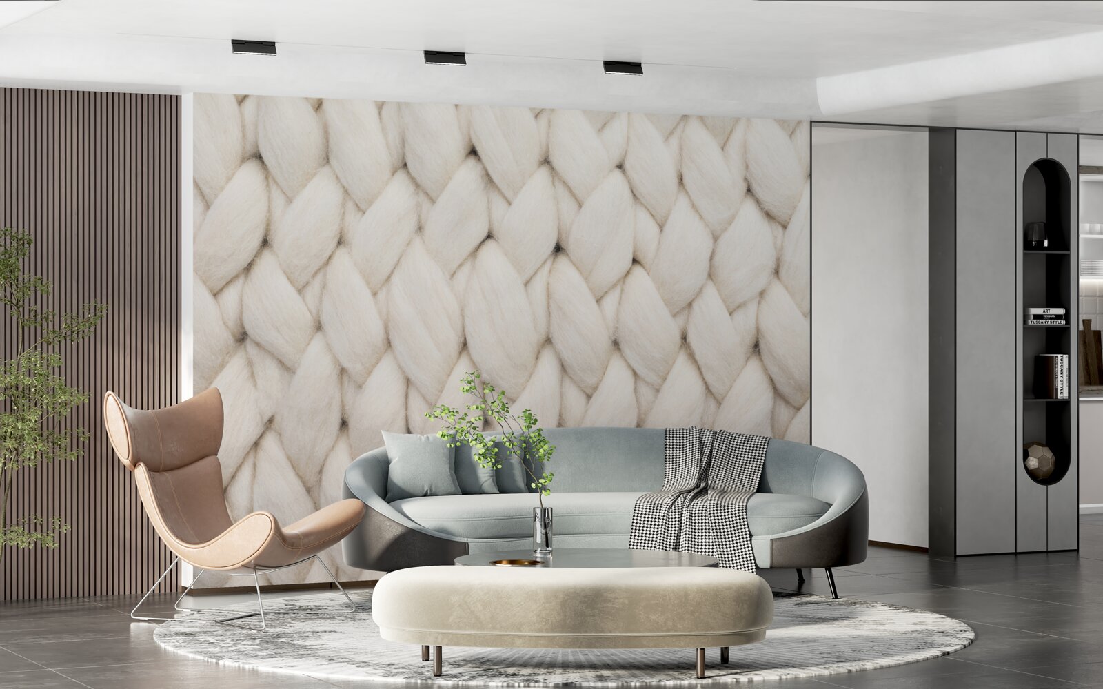 Fototapet țesere cu fir